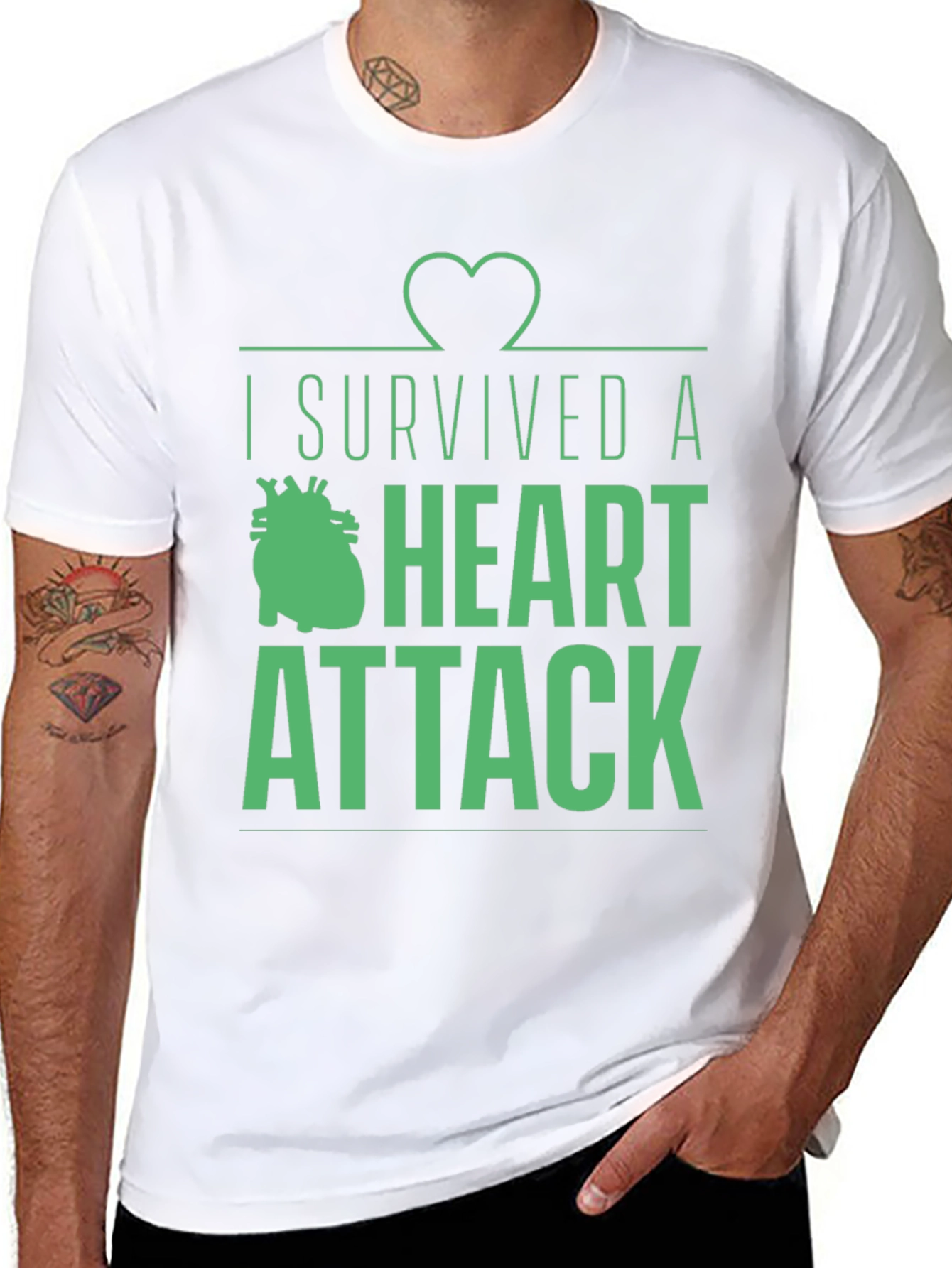 I Survived a Heart Attack Graphic Tee