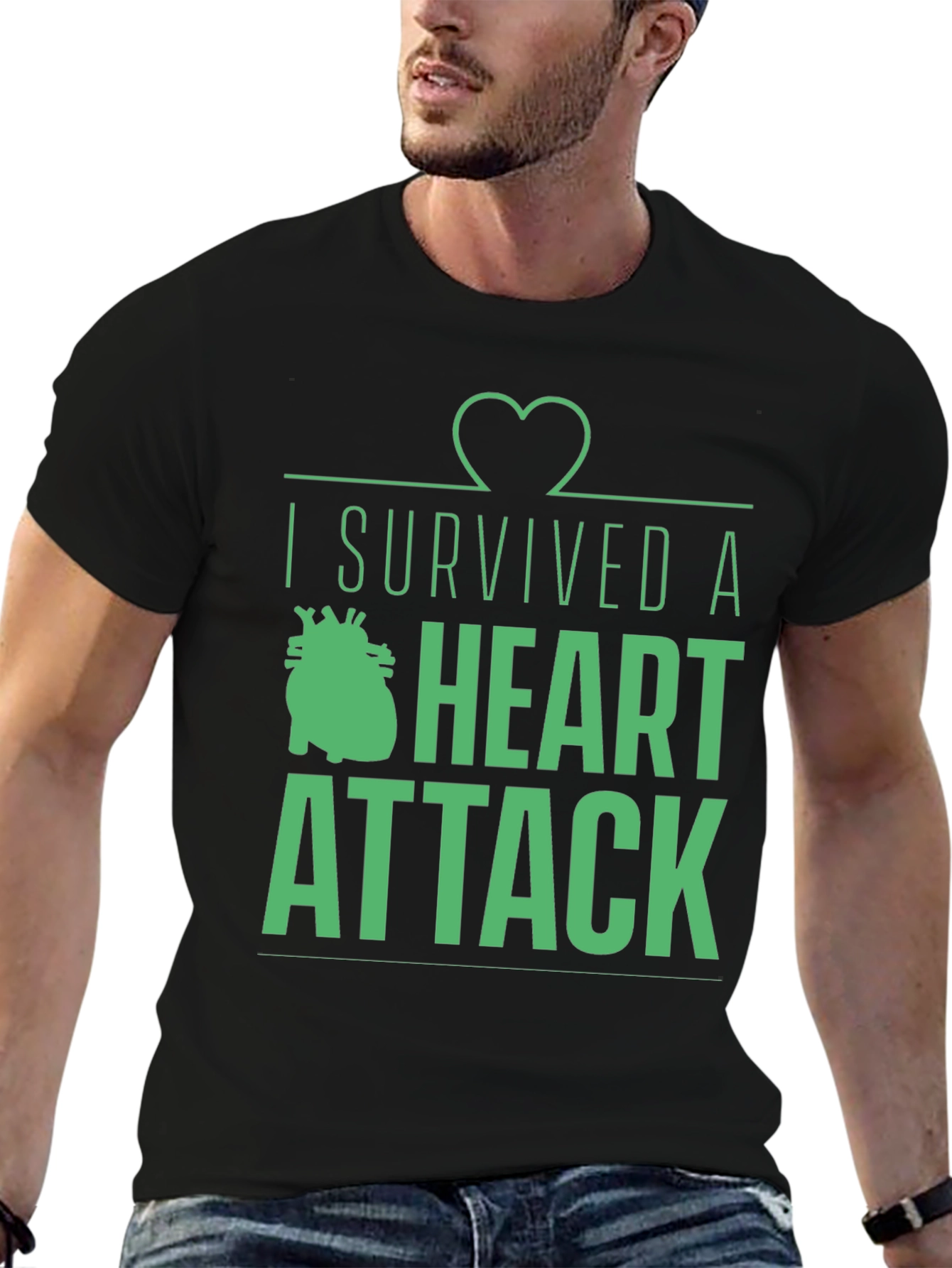 I Survived a Heart Attack Graphic Tee