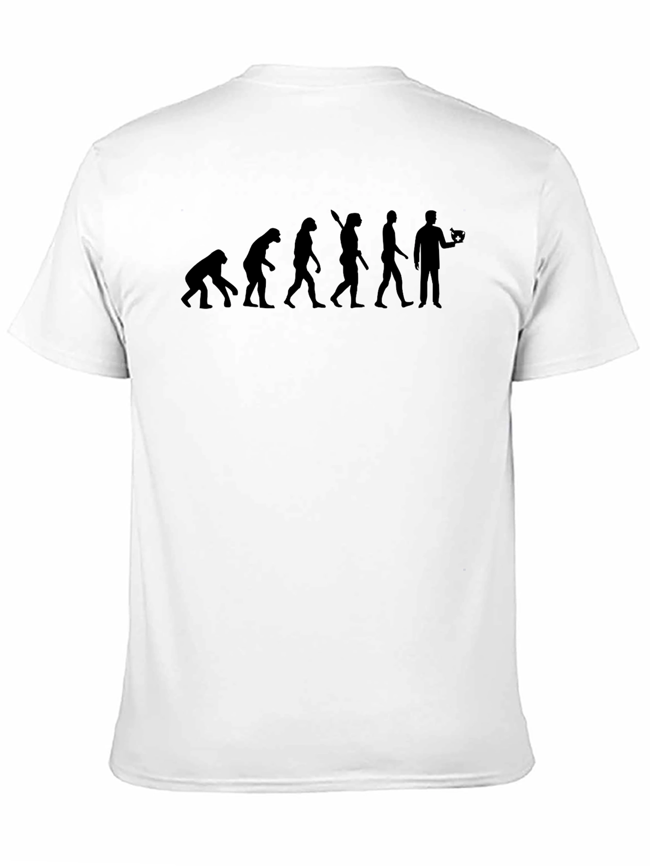 Evolution of the Gamer T-Shirt - Black Cotton Tee