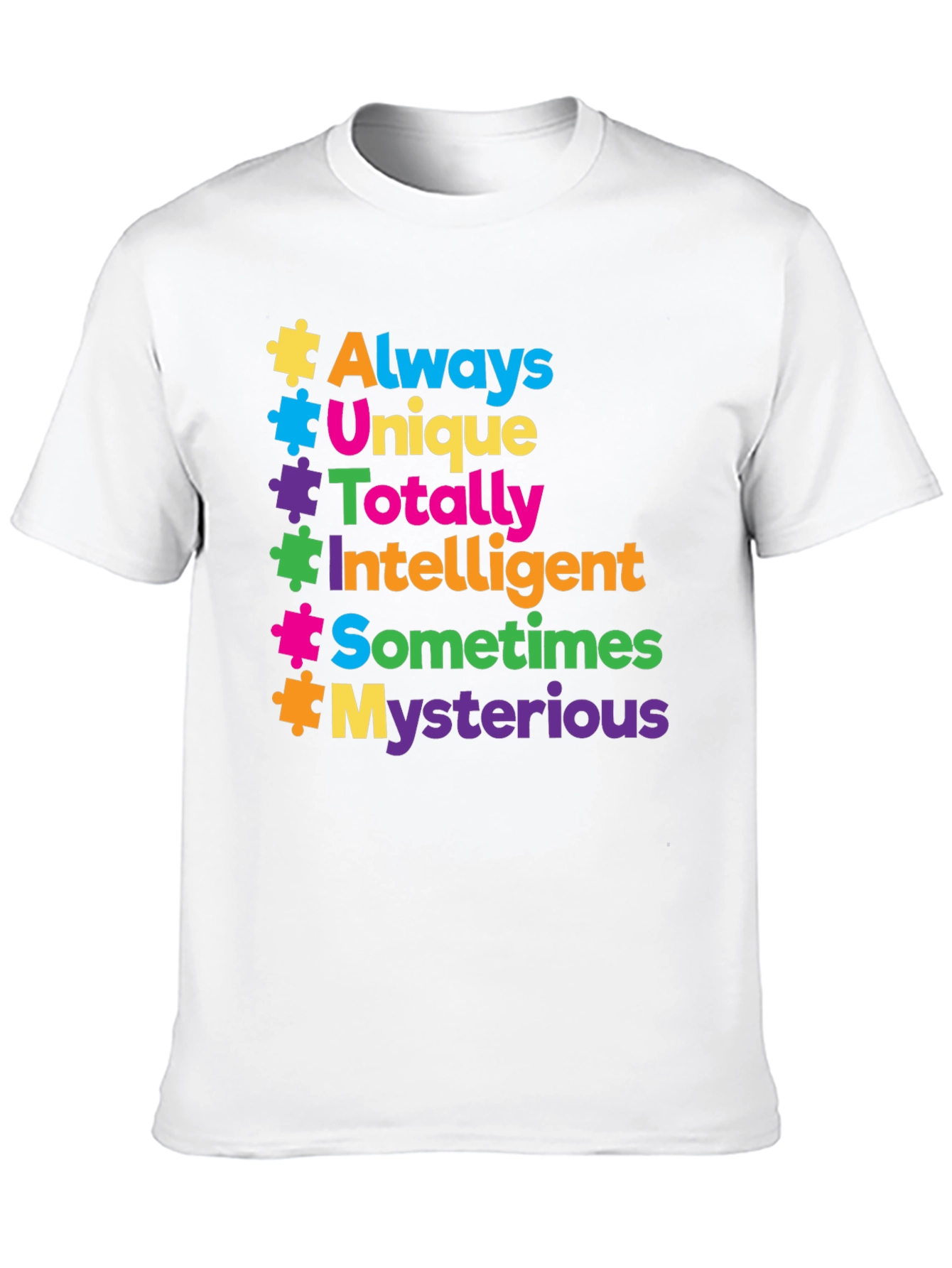 Autism Awareness Puzzle Piece T-Shirt
