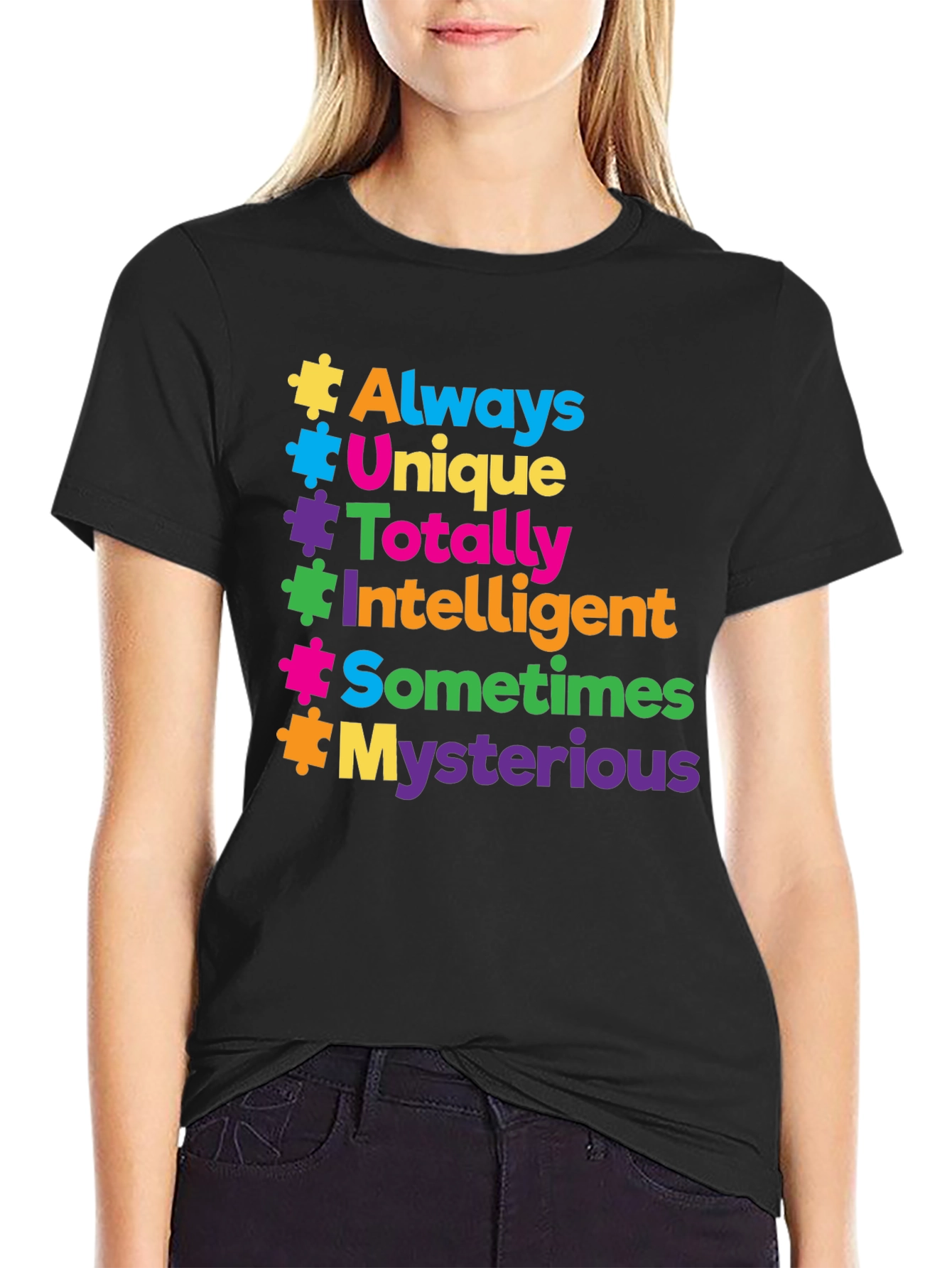 Autism Awareness Puzzle Piece T-Shirt