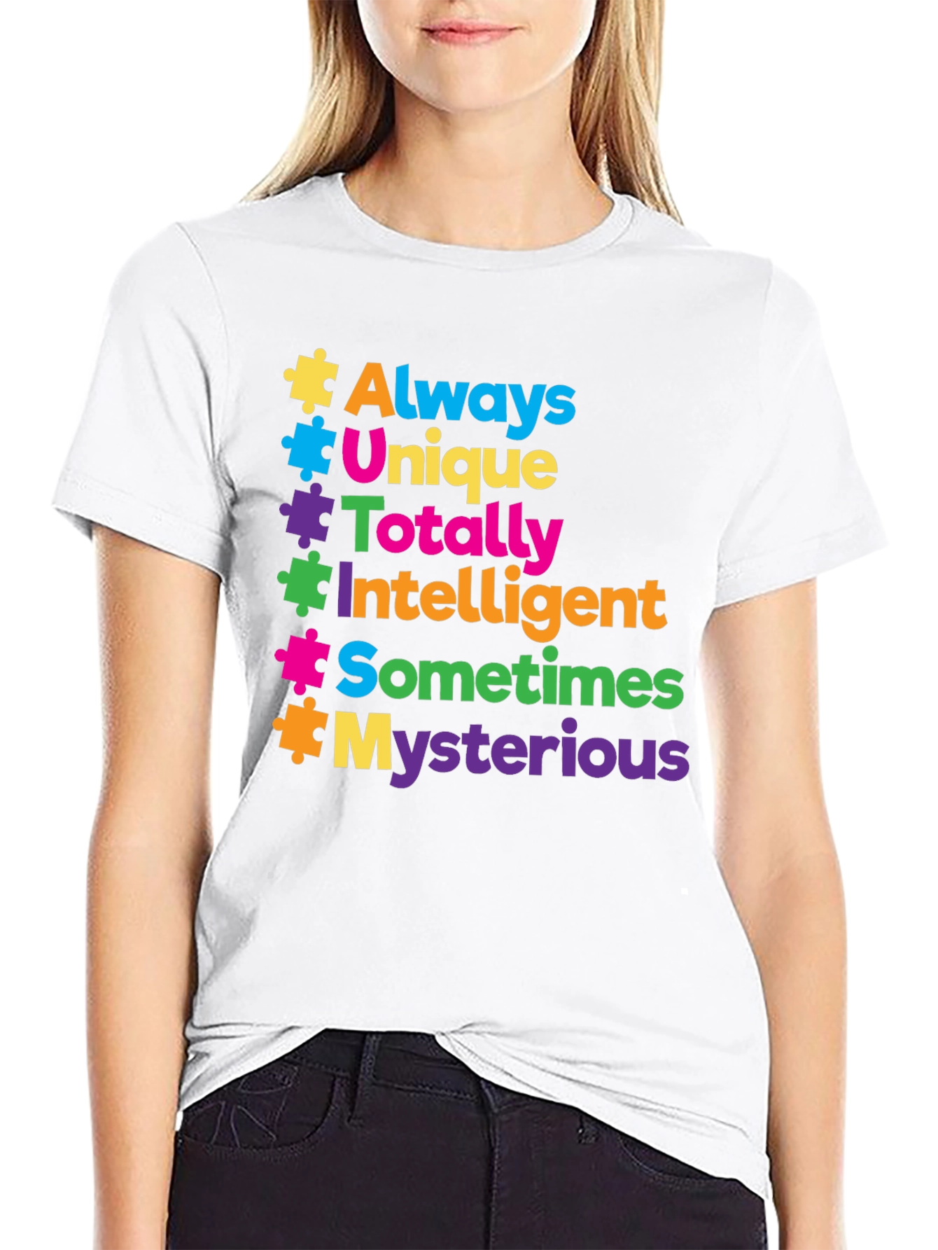 Autism Awareness Puzzle Piece T-Shirt
