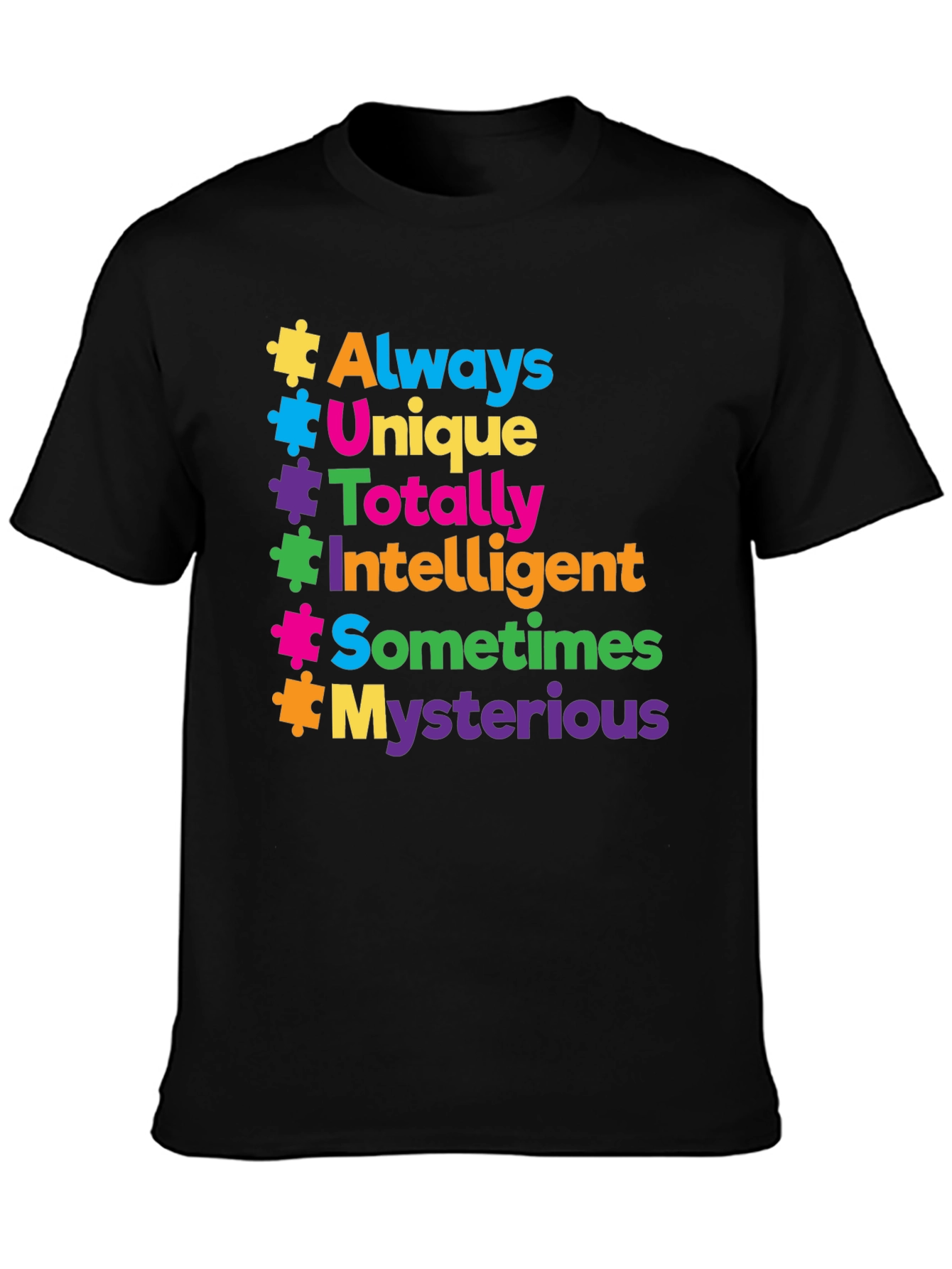 Autism Awareness Puzzle Piece T-Shirt