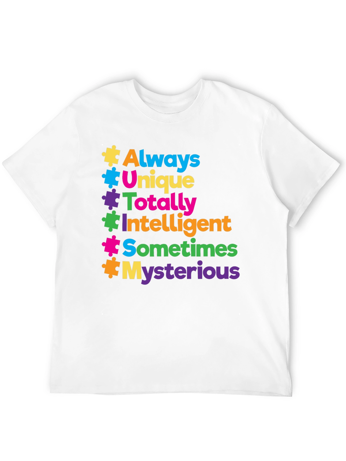 Autism Awareness Puzzle Piece T-Shirt