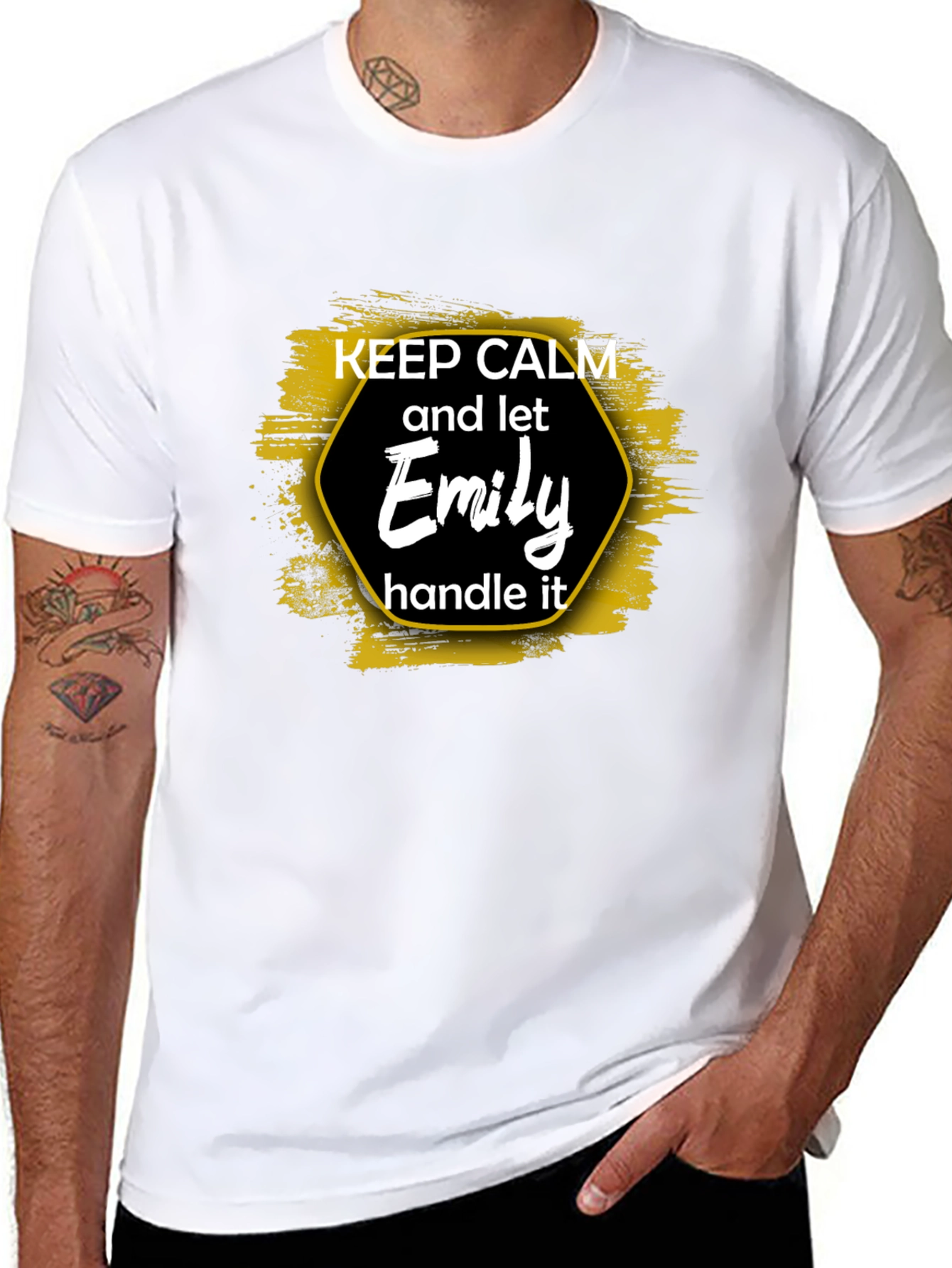 Keep Calm and Let Emily Handle It T-Shirt