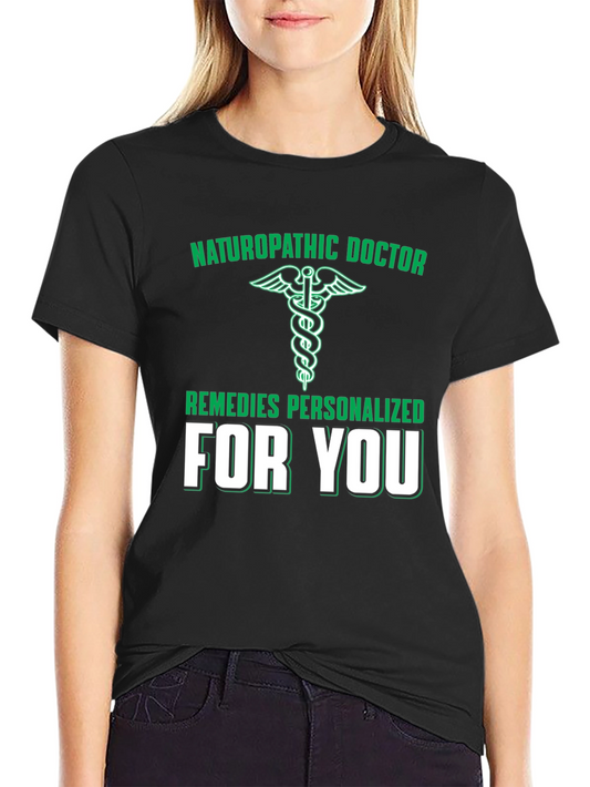 Naturopathic Doctor Personalized Remedies T-Shirt