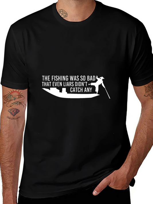 Fishing Humor T-Shirt: Liars Didnt Catch Any
