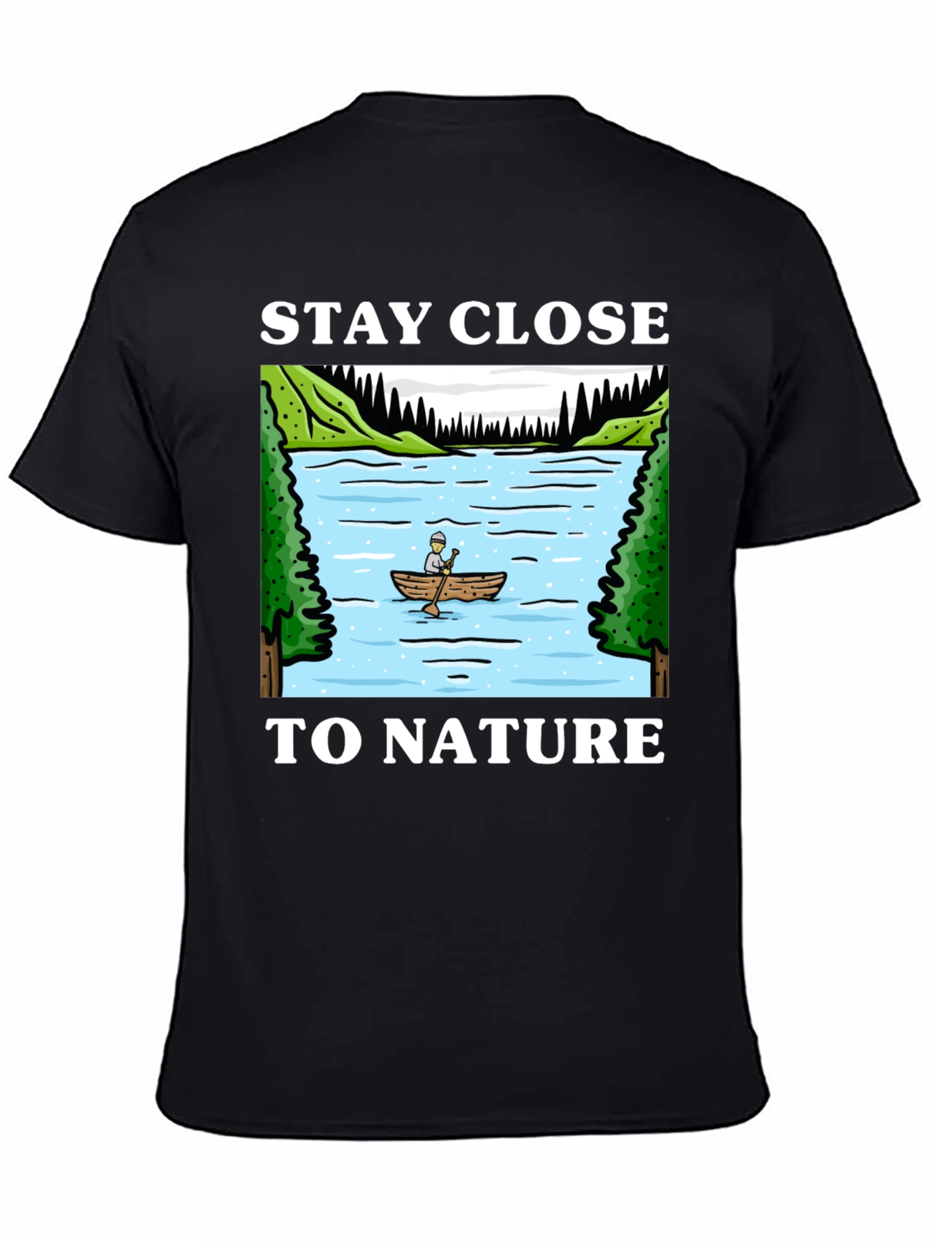 Stay Close To Nature Graphic Tee