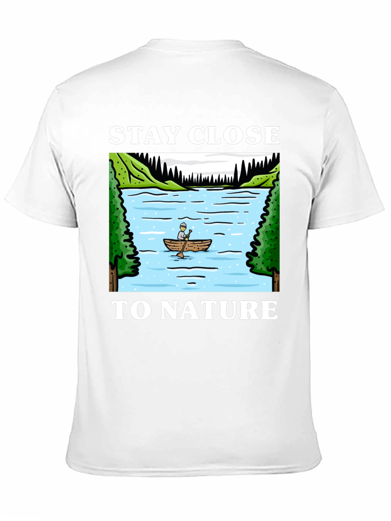 Stay Close To Nature Graphic Tee