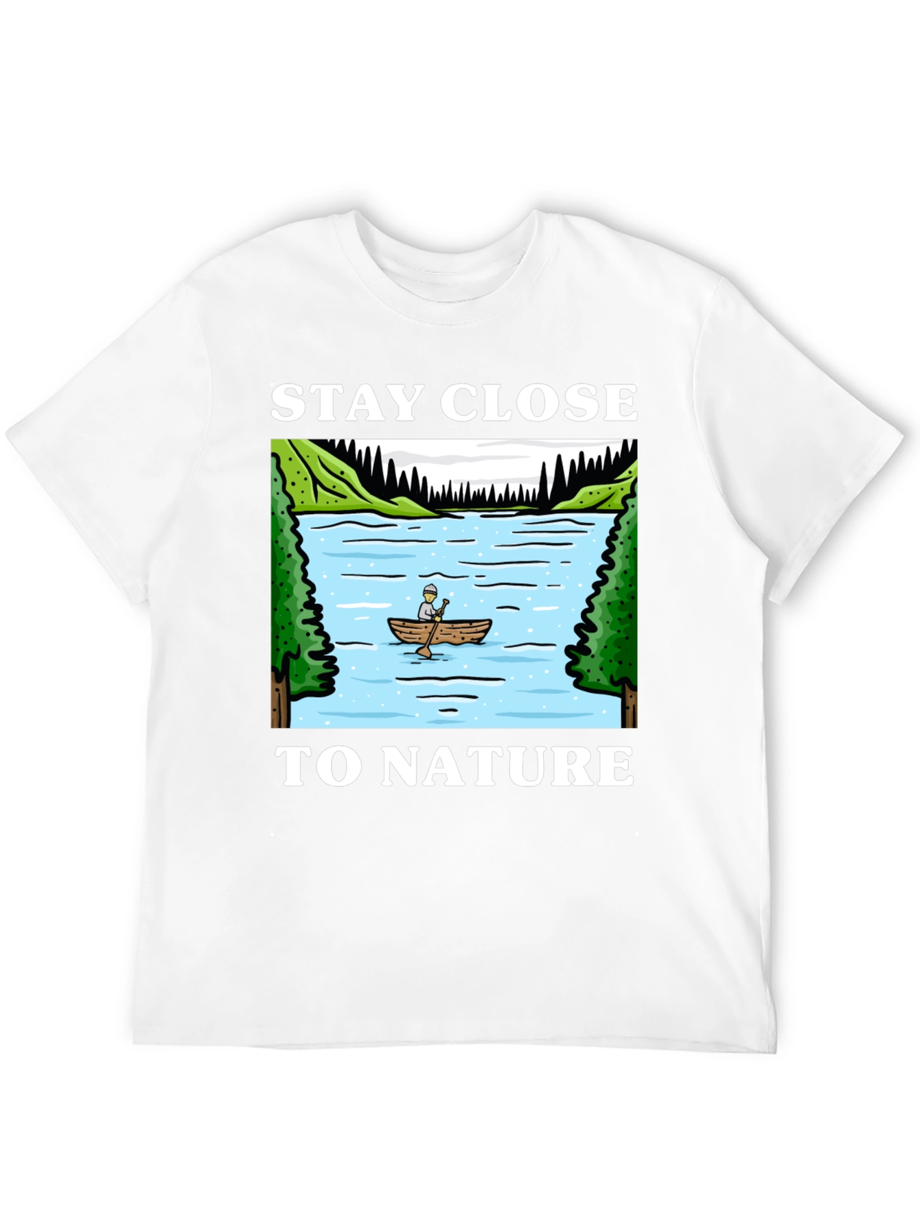 Stay Close To Nature Graphic Tee