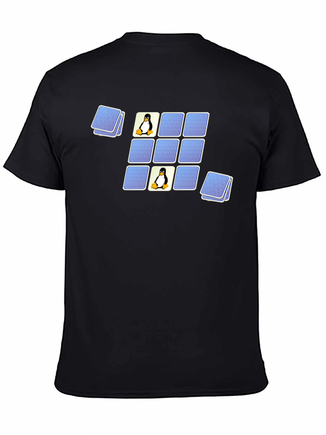 Linux Penguin Matching Game T-Shirt