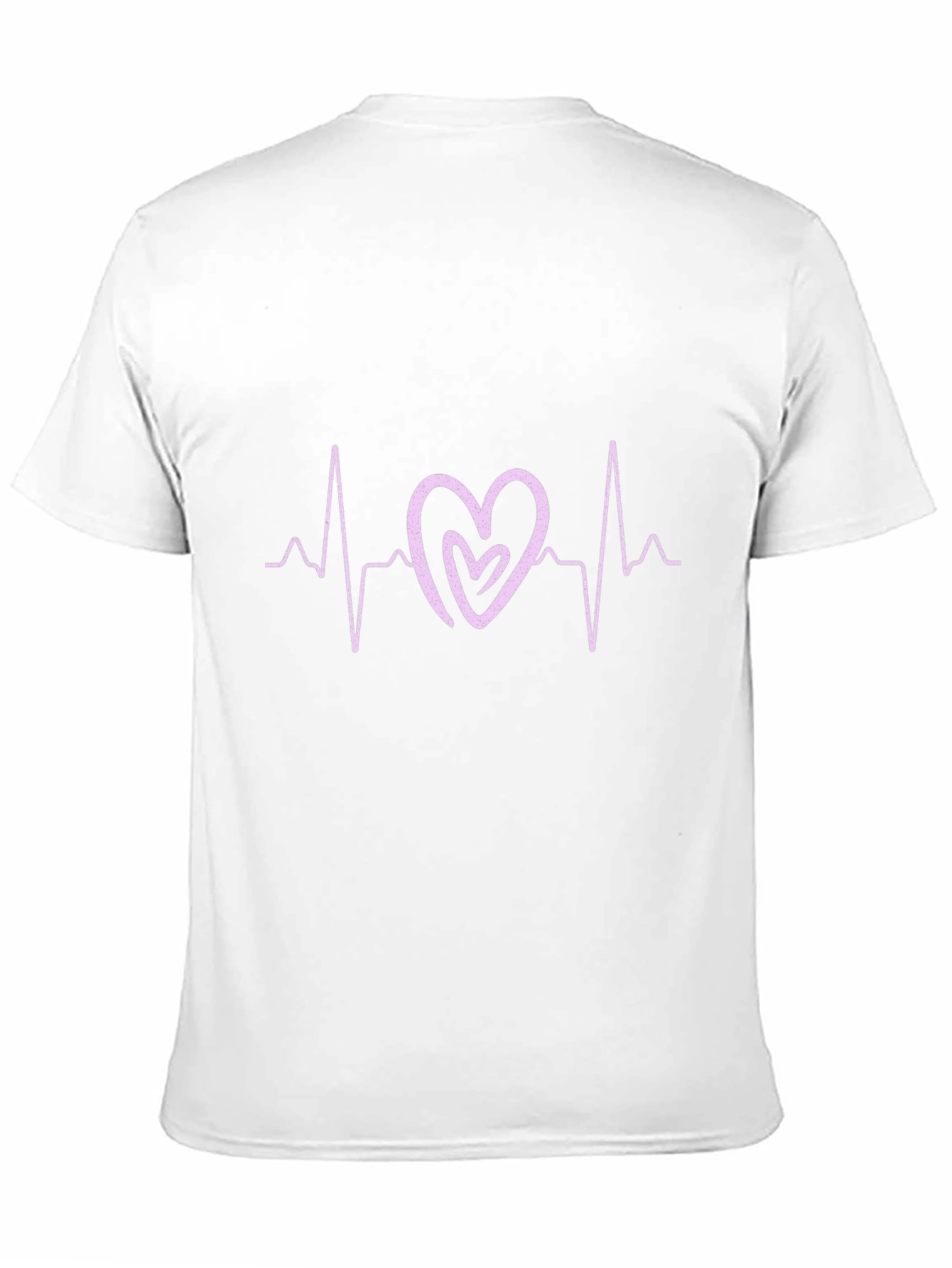 Heartbeat Heart Graphic Black T-Shirt
