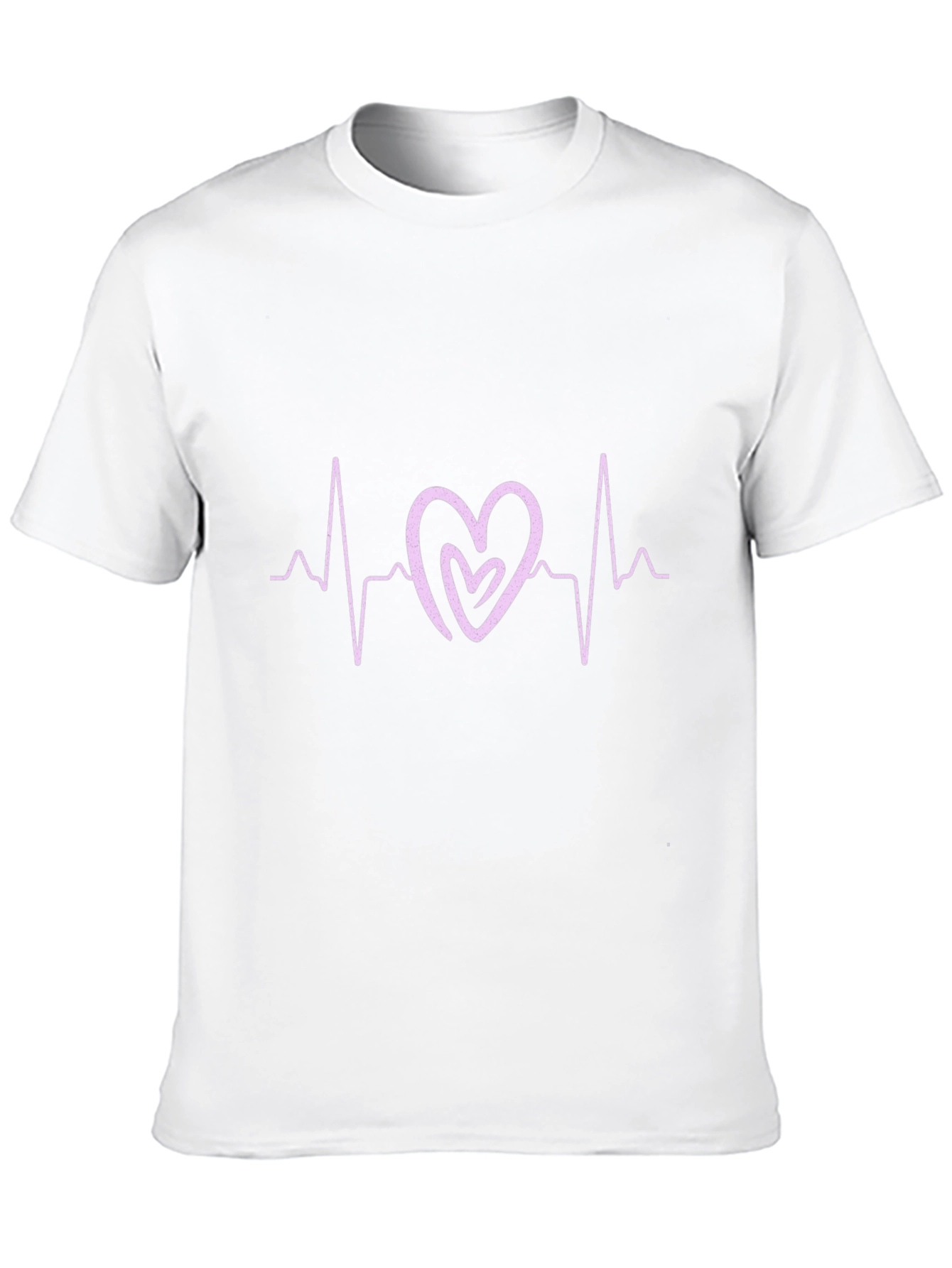 Heartbeat Heart Graphic Black T-Shirt