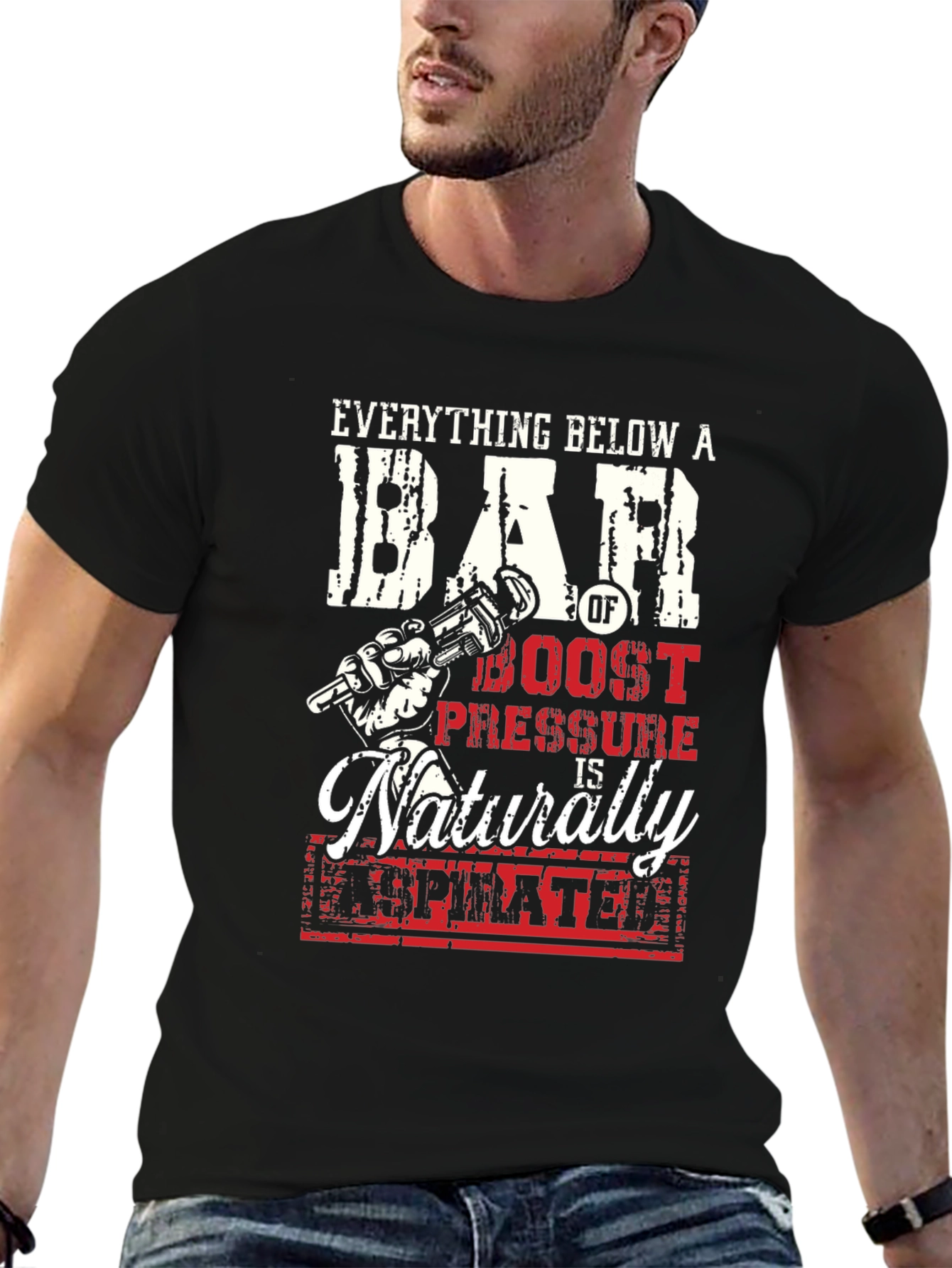 Everything Below a BAR Boost Pressure T-Shirt