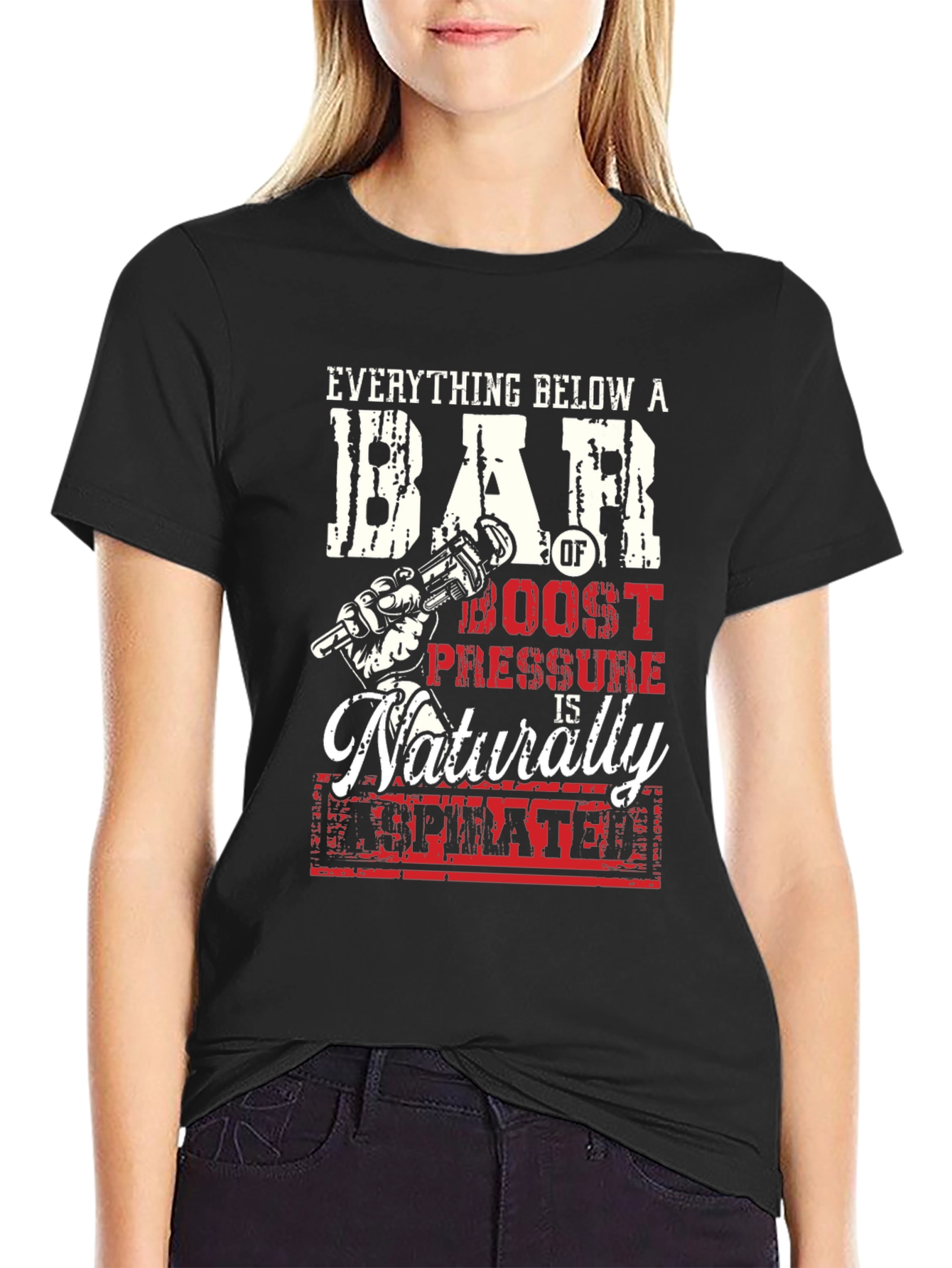 Everything Below a BAR Boost Pressure T-Shirt