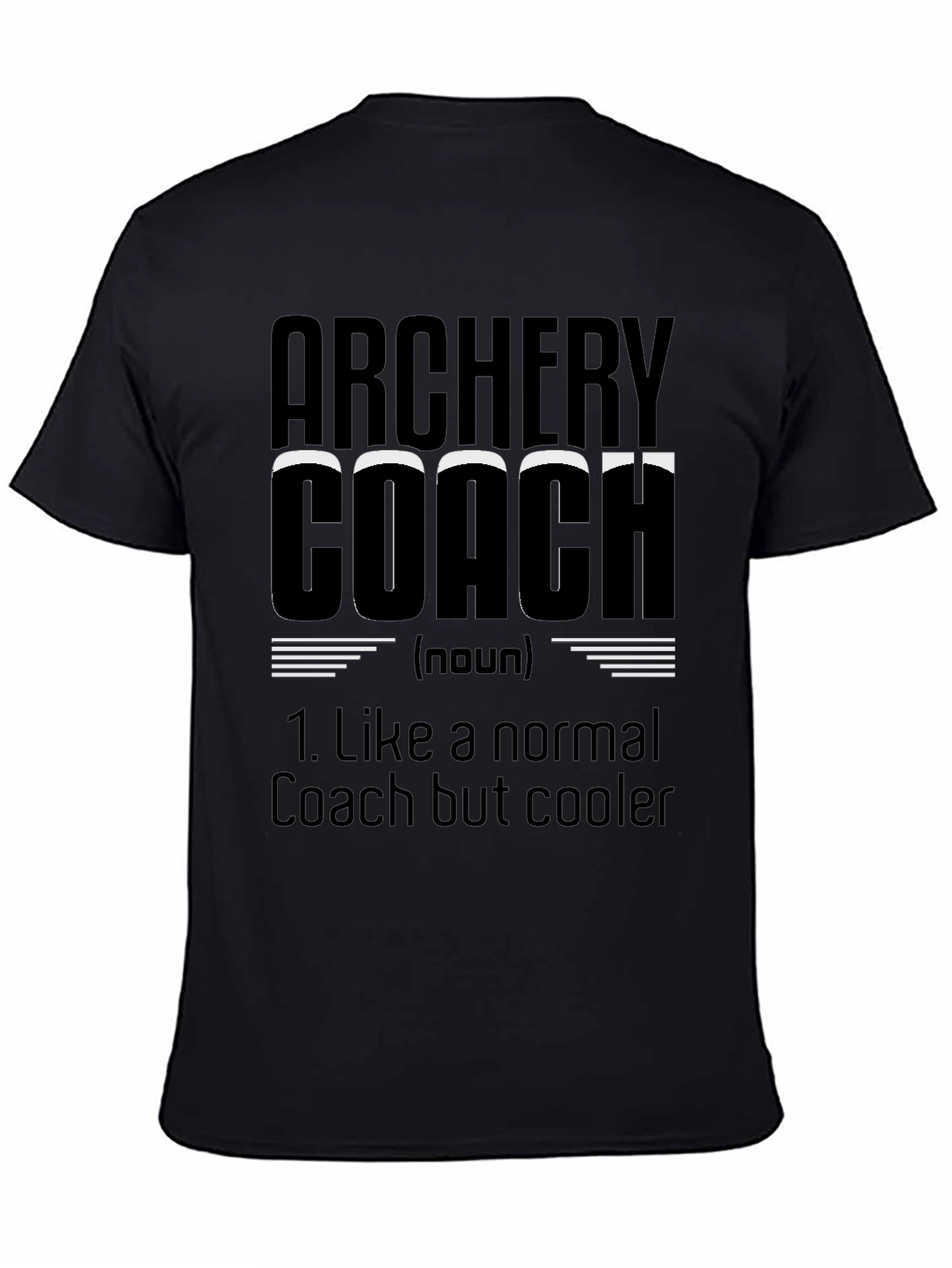 Archery Coach Graphic Tee - Cool & Comfortable