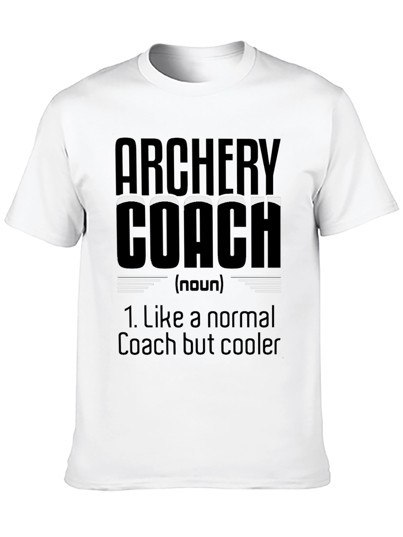 Archery Coach Graphic Tee - Cool & Comfortable
