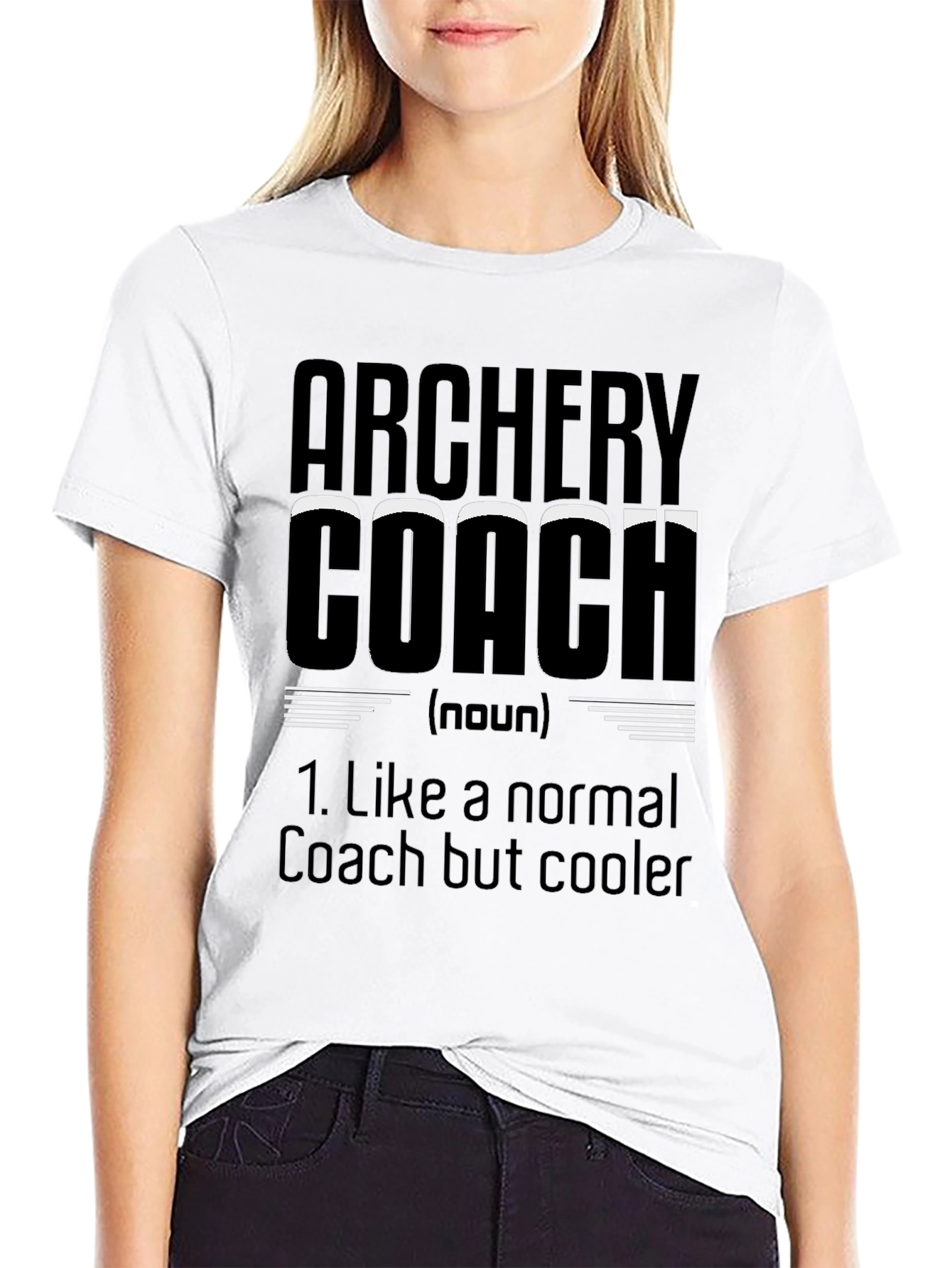 Archery Coach Graphic Tee - Cool & Comfortable