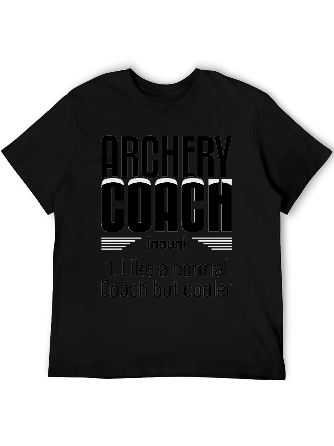 Archery Coach Graphic Tee - Cool & Comfortable