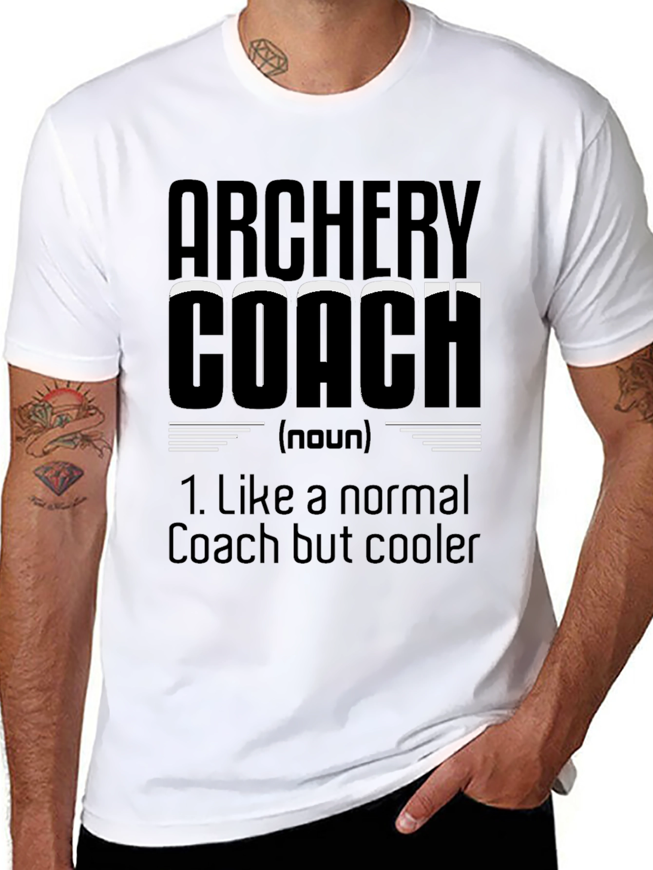Archery Coach Graphic Tee - Cool & Comfortable