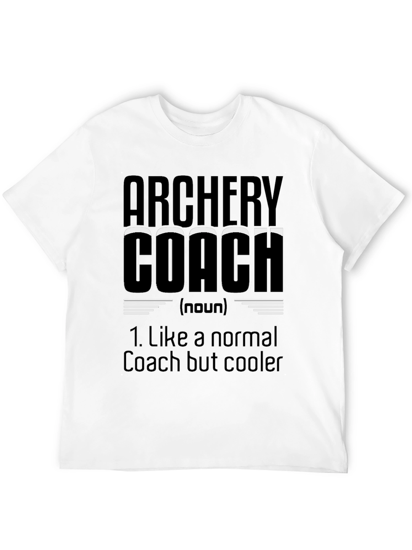 Archery Coach Graphic Tee - Cool & Comfortable