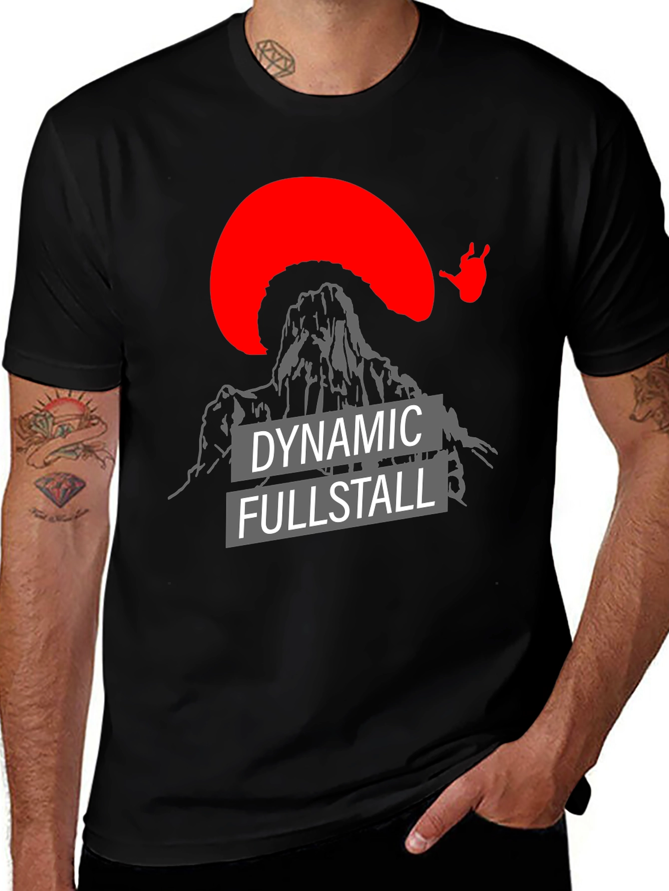 Dynamic Fullstall T-Shirt | Paragliding Design