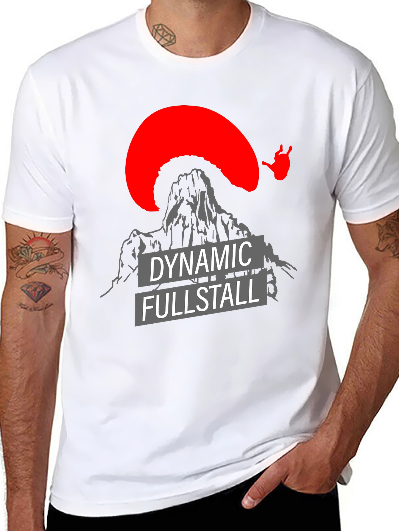 Dynamic Fullstall T-Shirt | Paragliding Design