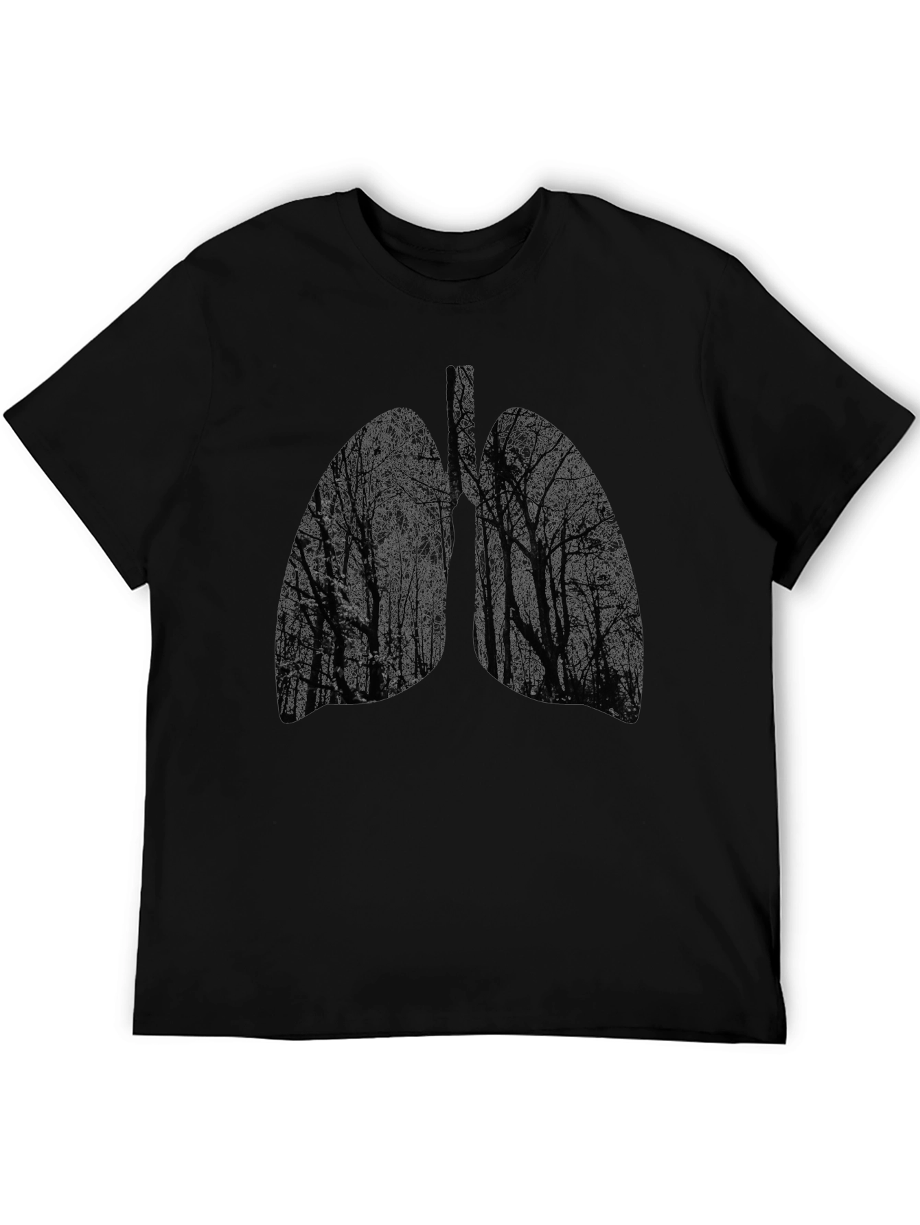 Nature Lungs Graphic Tee - Breathe in Style
