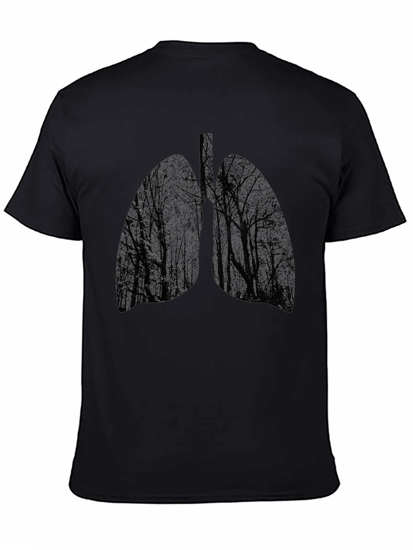 Nature Lungs Graphic Tee - Breathe in Style