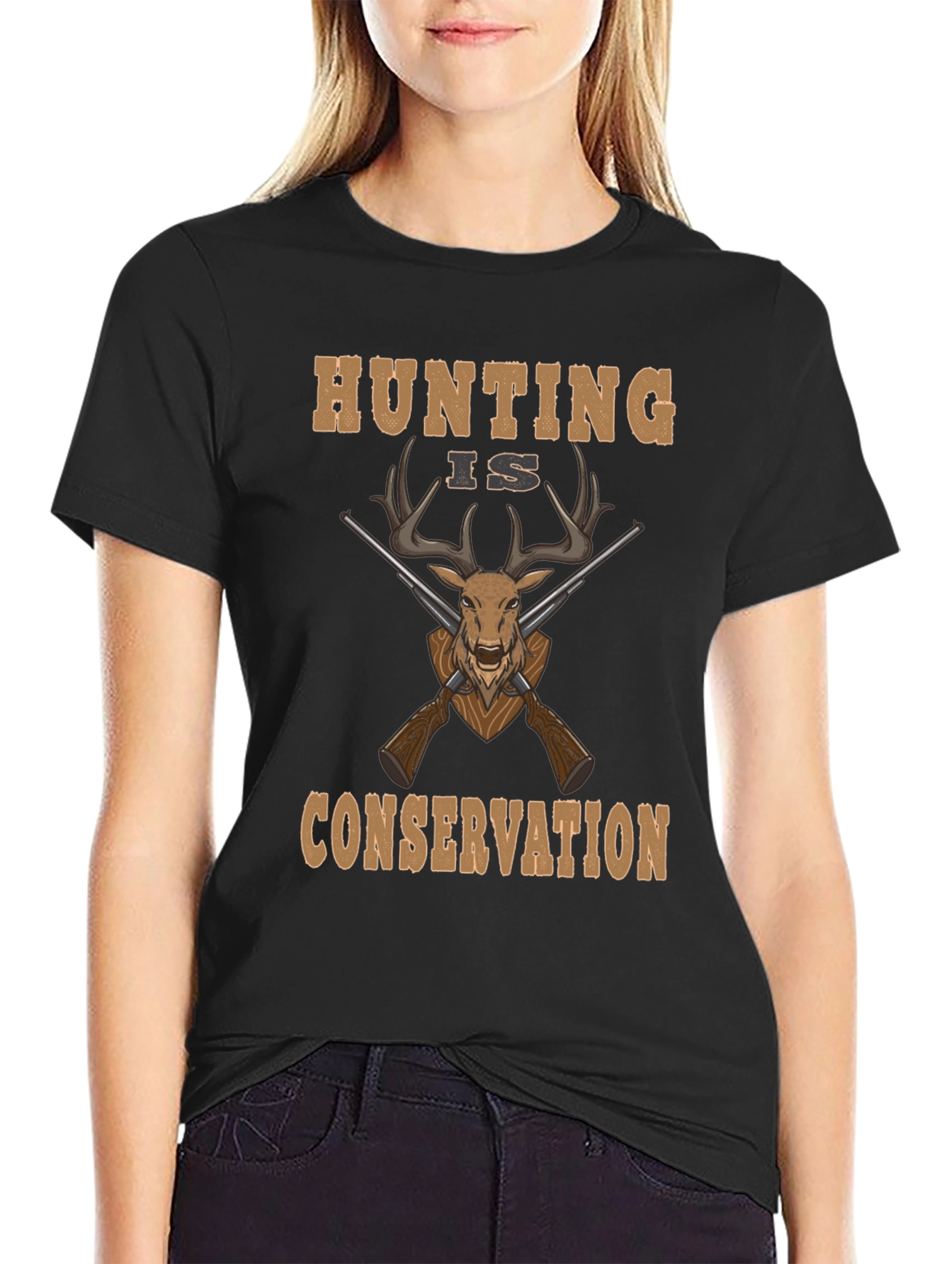 Hunting is Conservation Graphic T-Shirt