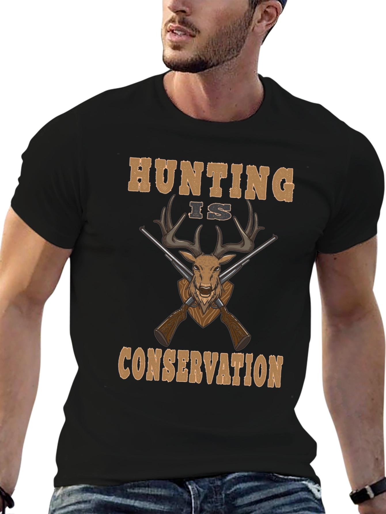 Hunting is Conservation Graphic T-Shirt