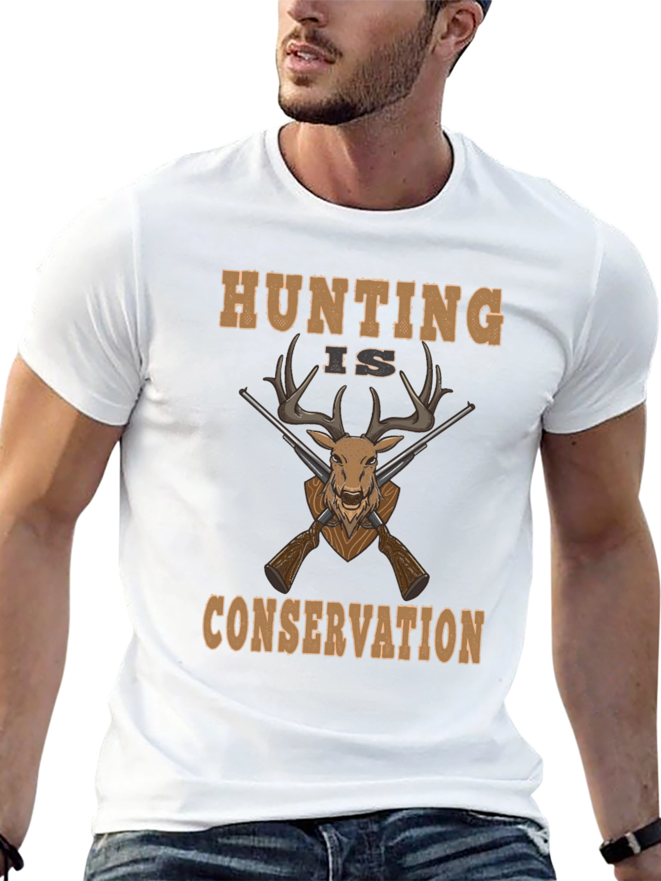 Hunting is Conservation Graphic T-Shirt