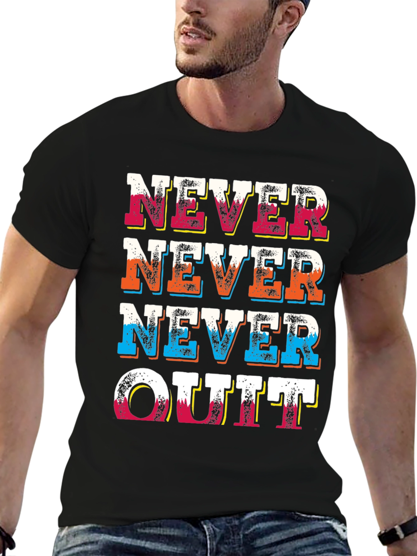 Never Quit Graphic T-Shirt