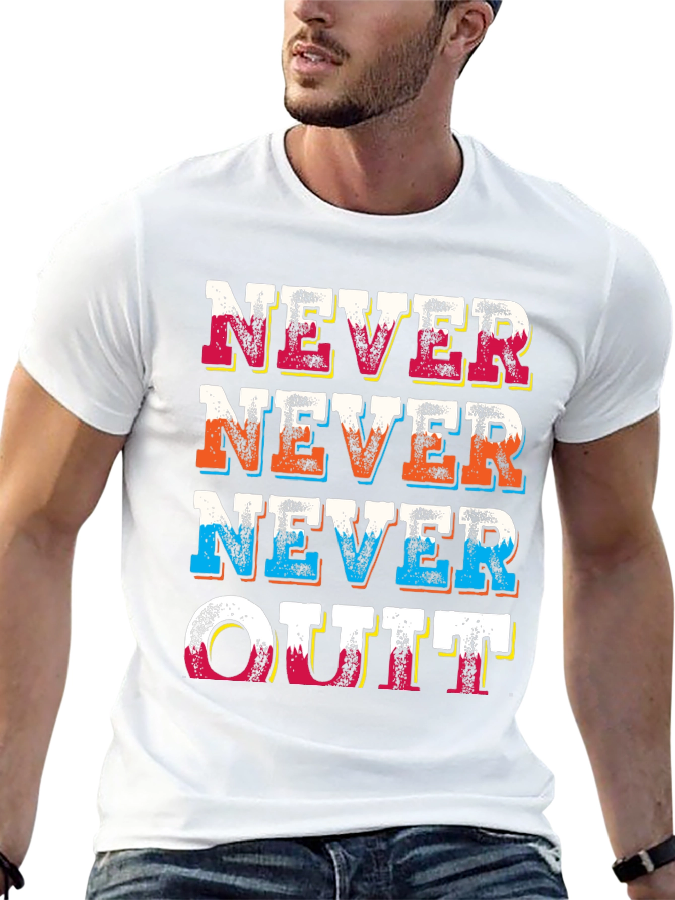 Never Quit Graphic T-Shirt