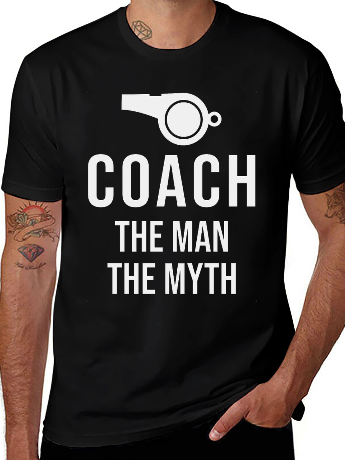 Coach The Man The Myth T-Shirt