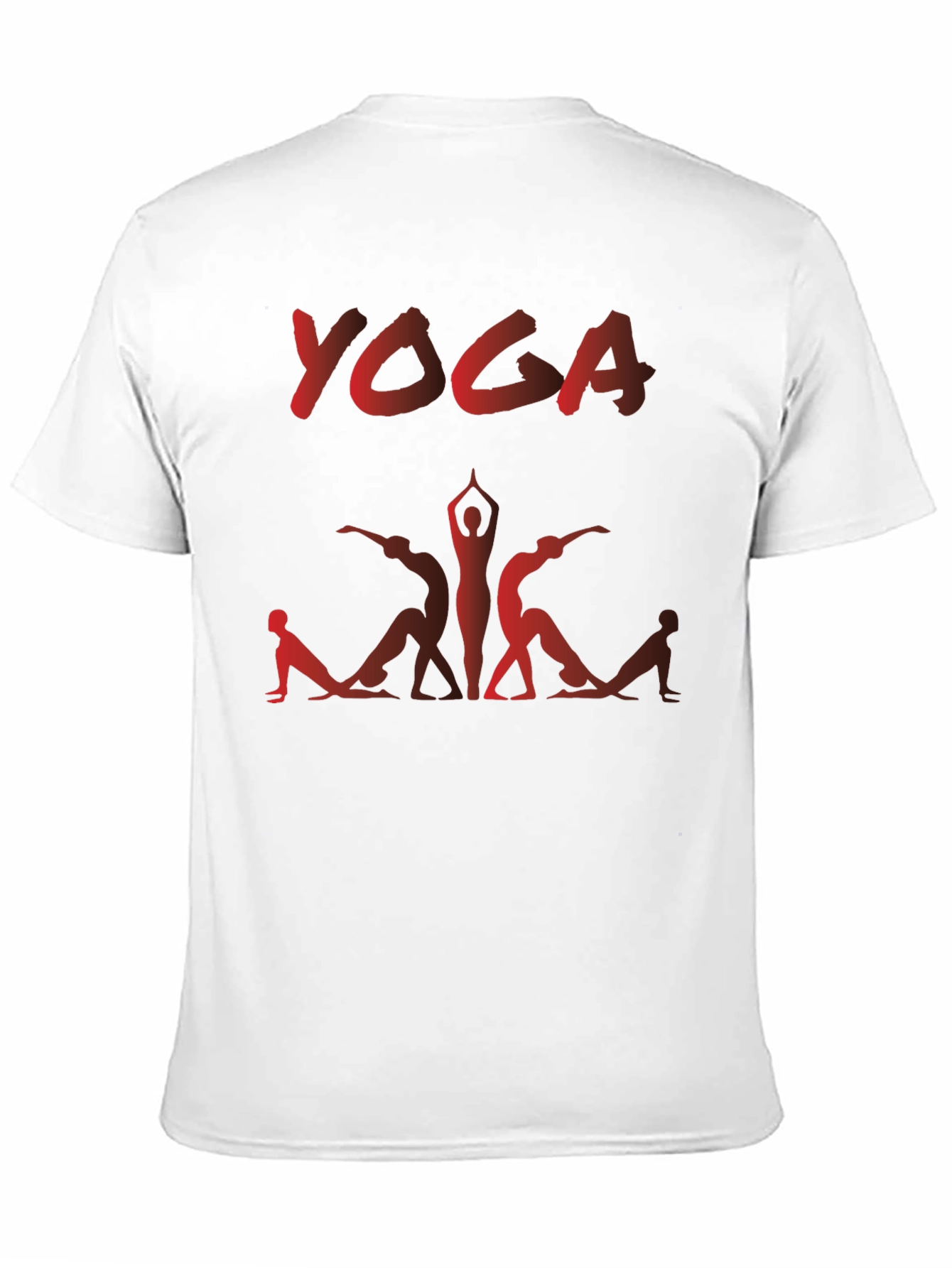 Yoga Graphic Print Mens T-Shirt