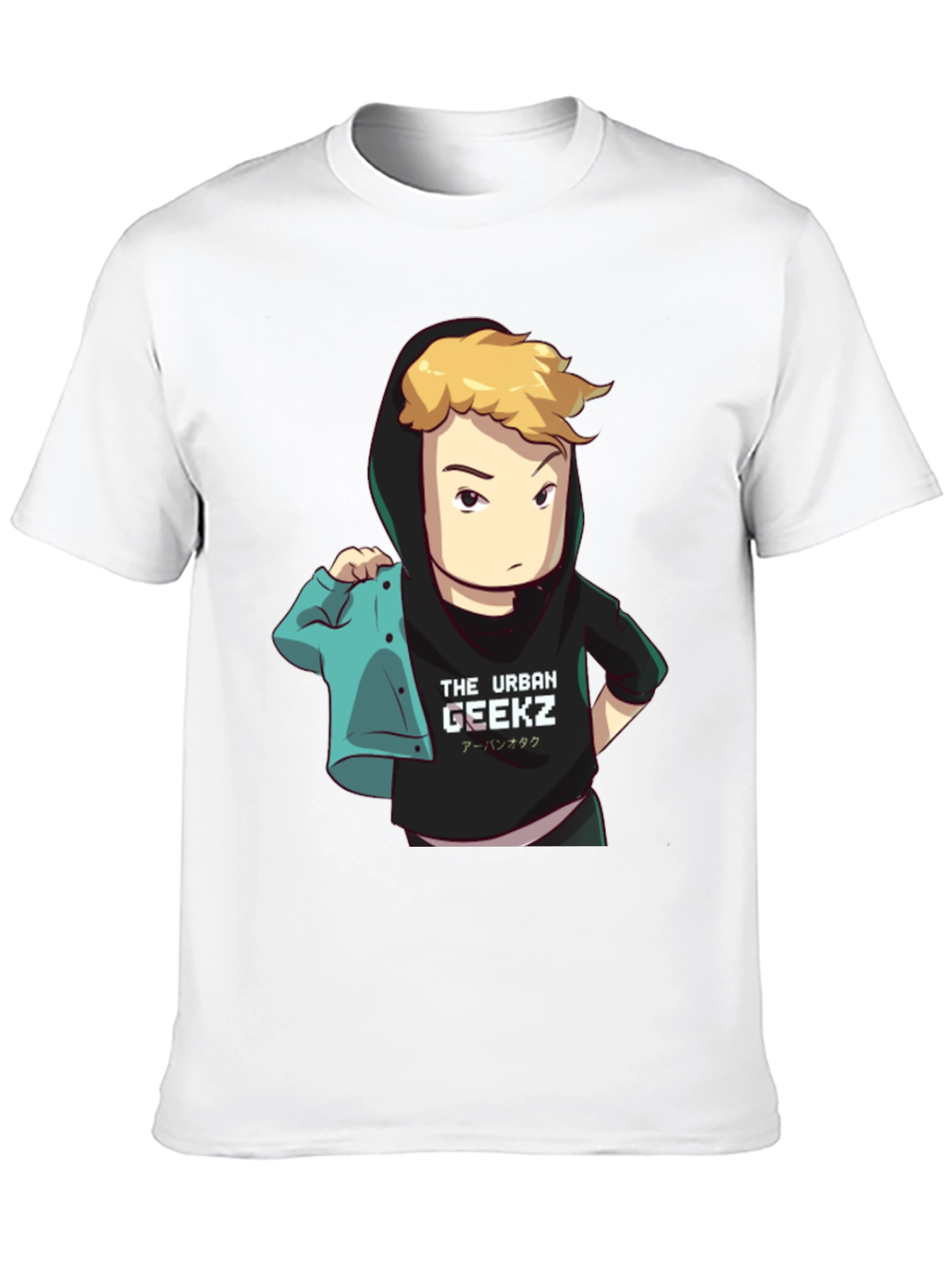Urban Geekz Black Graphic Tee