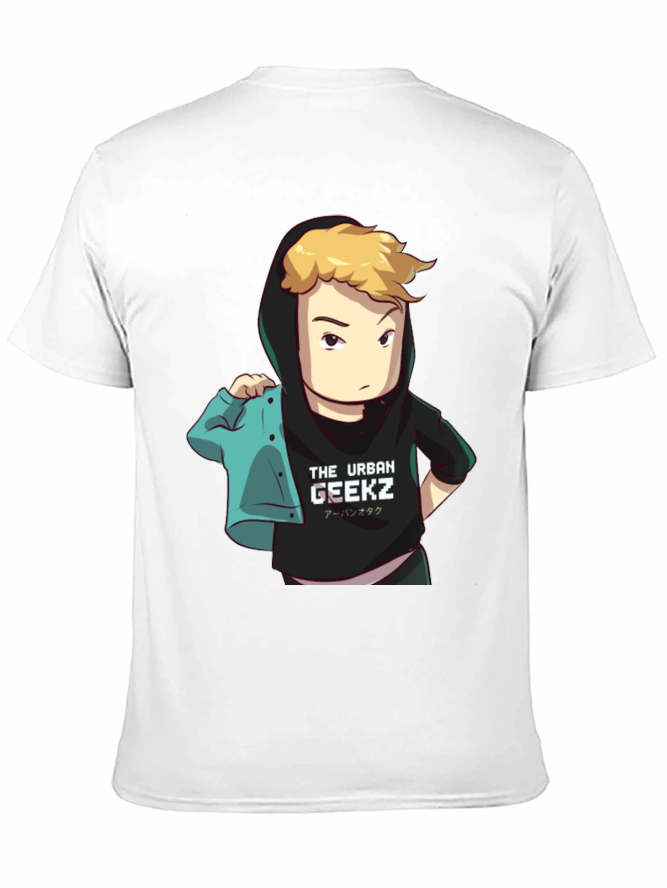Urban Geekz Black Graphic Tee
