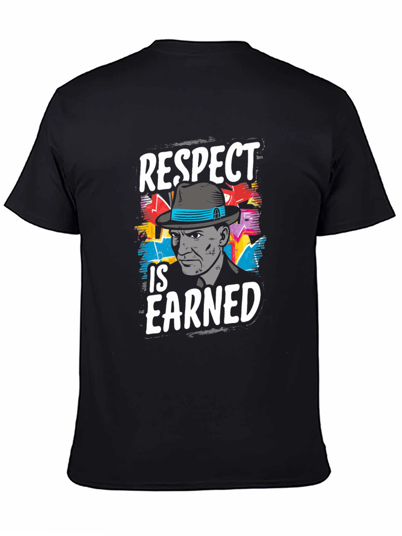 Respect Is Earned Graphic T-Shirt - Cool Mens Tee