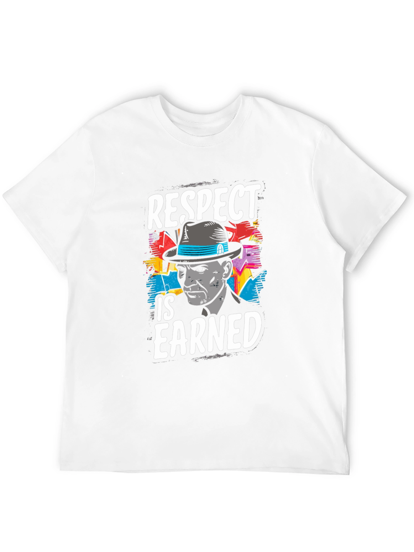 Respect Is Earned Graphic T-Shirt - Cool Mens Tee