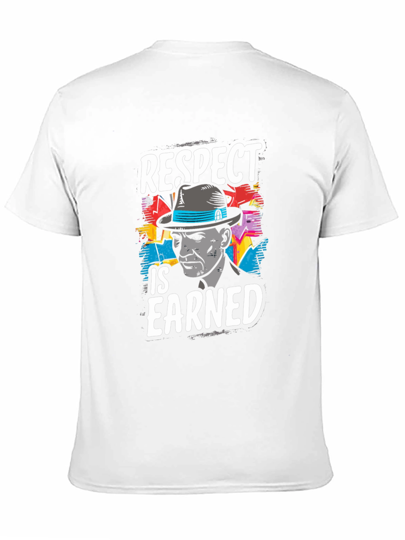 Respect Is Earned Graphic T-Shirt - Cool Mens Tee