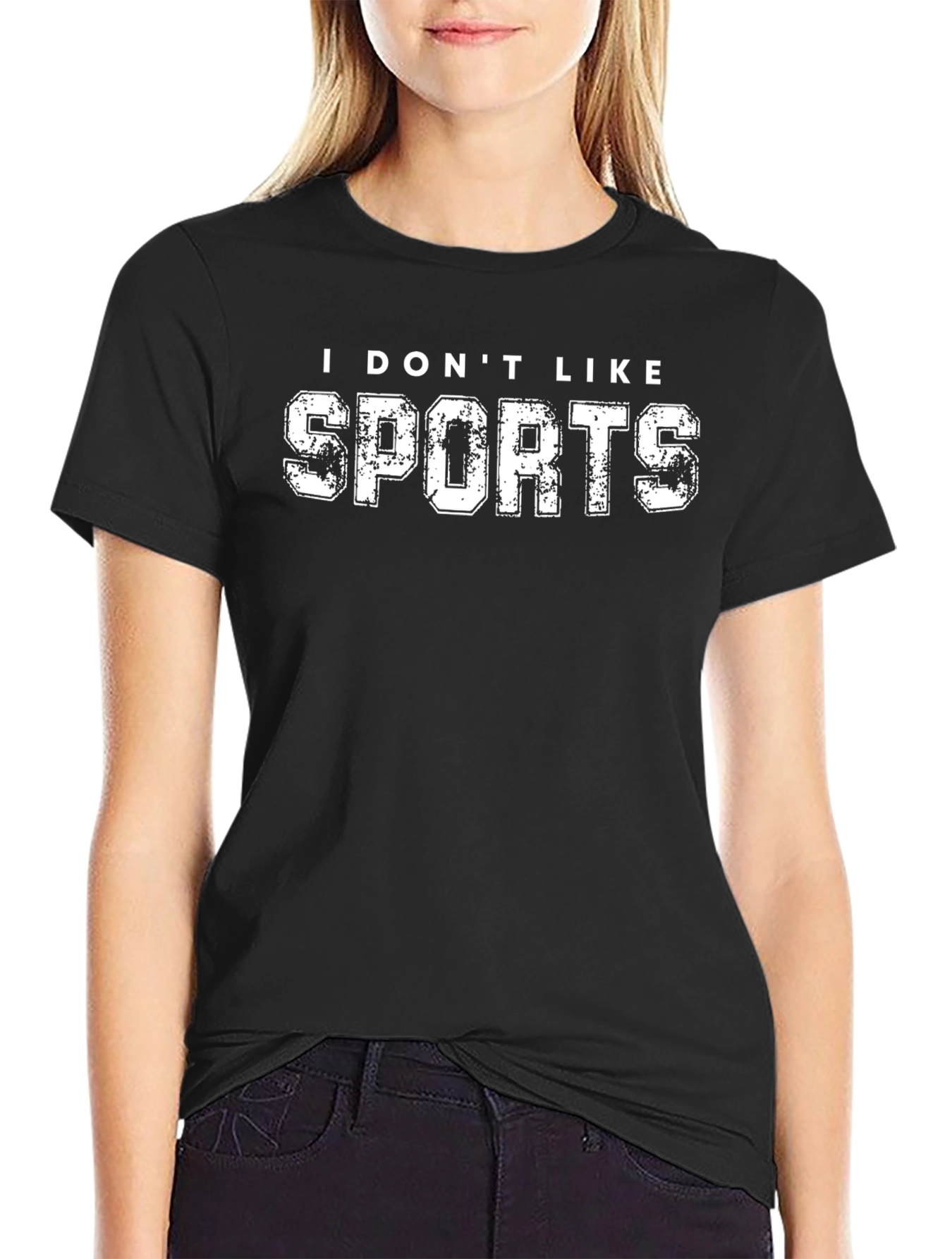 I DONT LIKE SPORTS - Funny Sarcastic T-Shirt