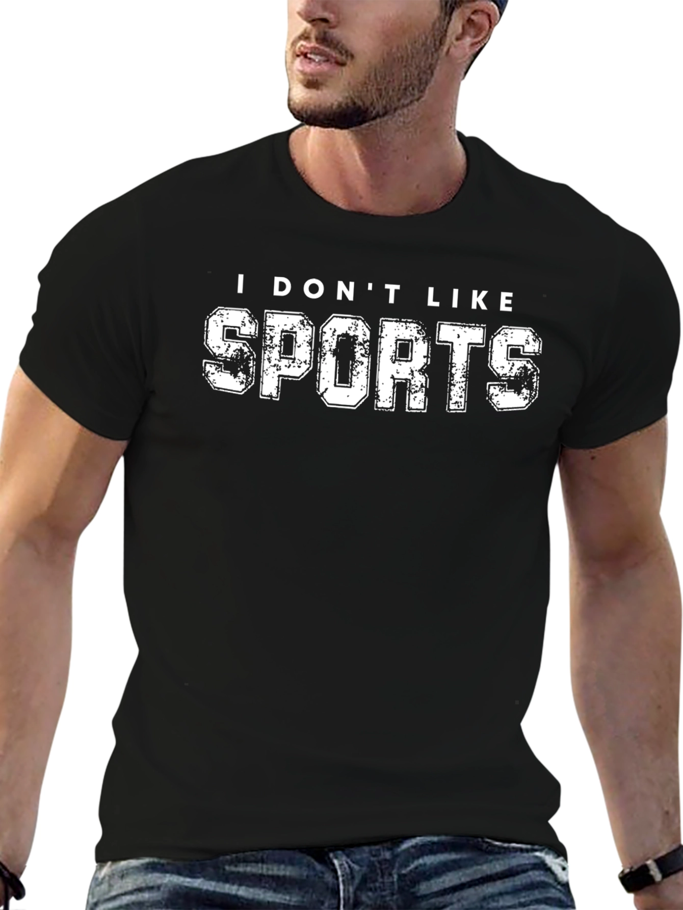 I DONT LIKE SPORTS - Funny Sarcastic T-Shirt