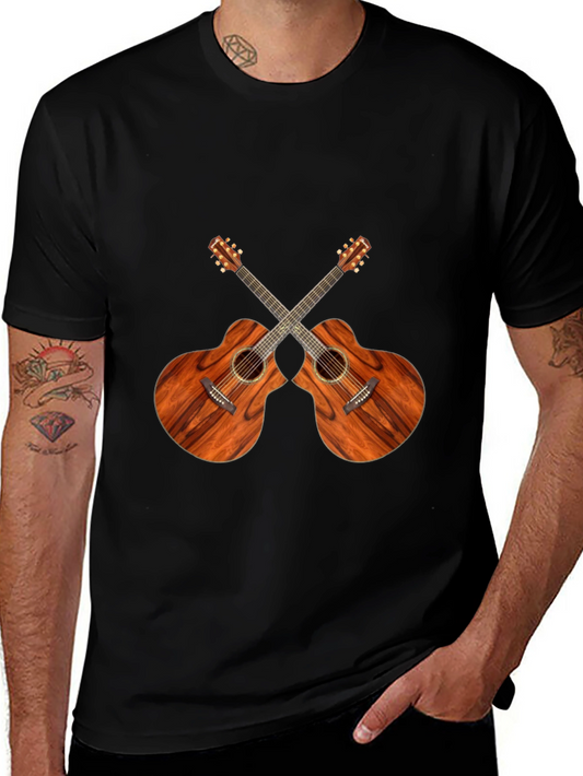 Acoustic Guitar T-Shirt - Musicians Tee