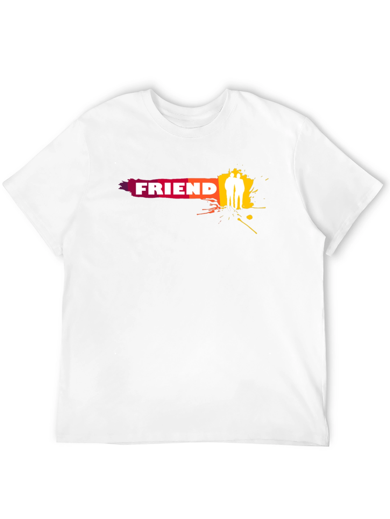 Friend Graphic Black T-Shirt