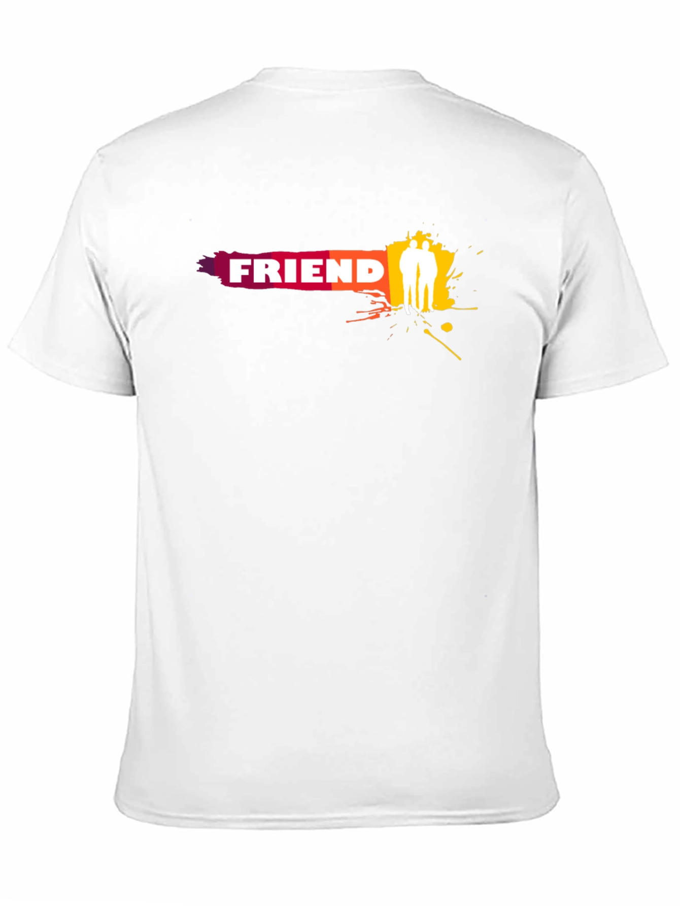 Friend Graphic Black T-Shirt