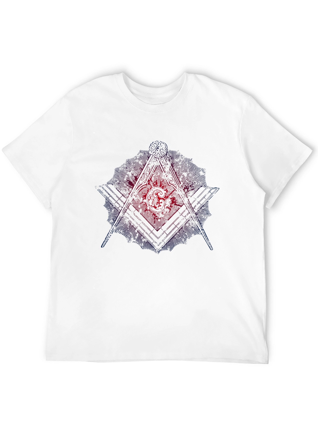 Masonic Graphic Black T-Shirt