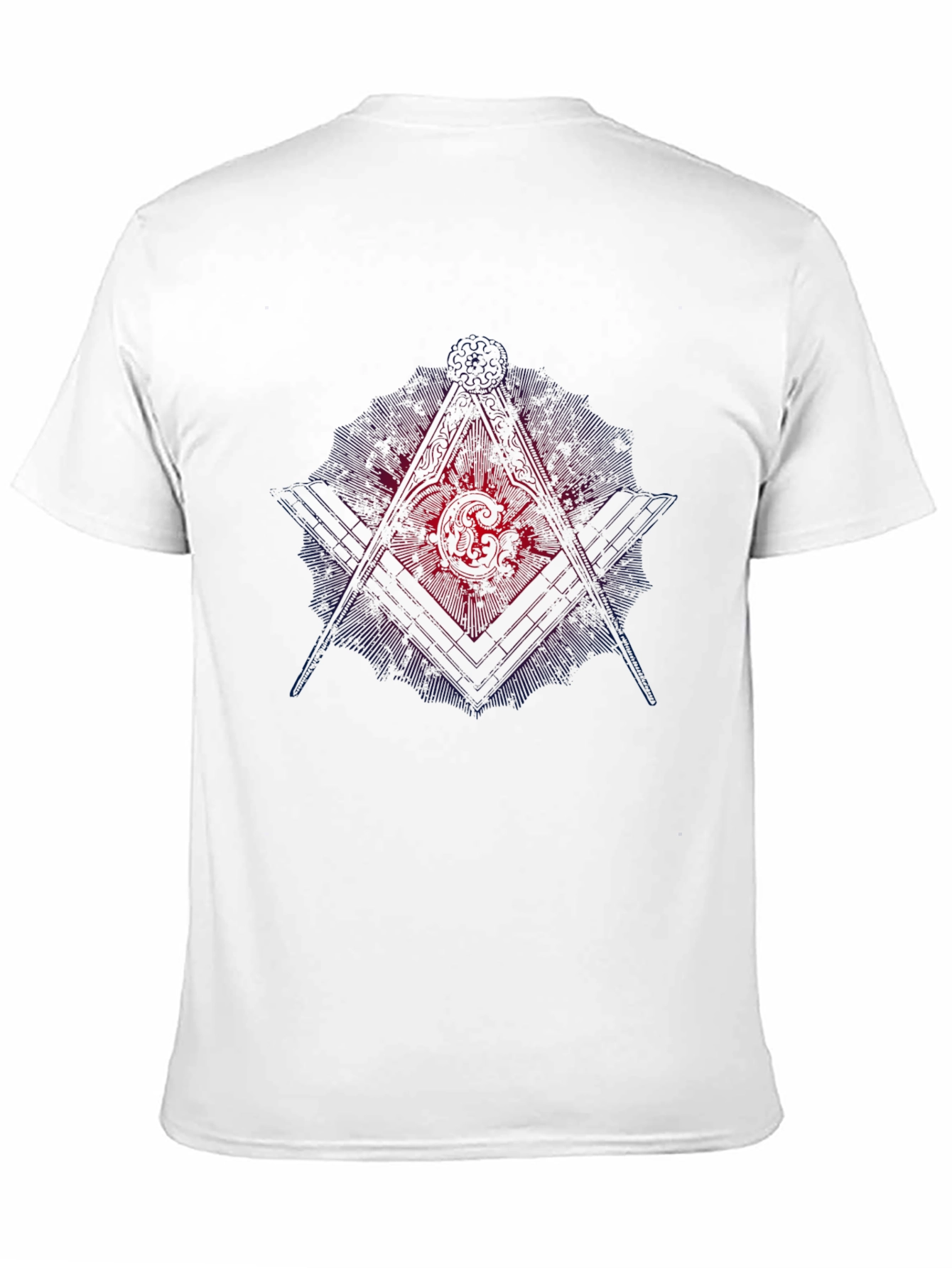 Masonic Graphic Black T-Shirt