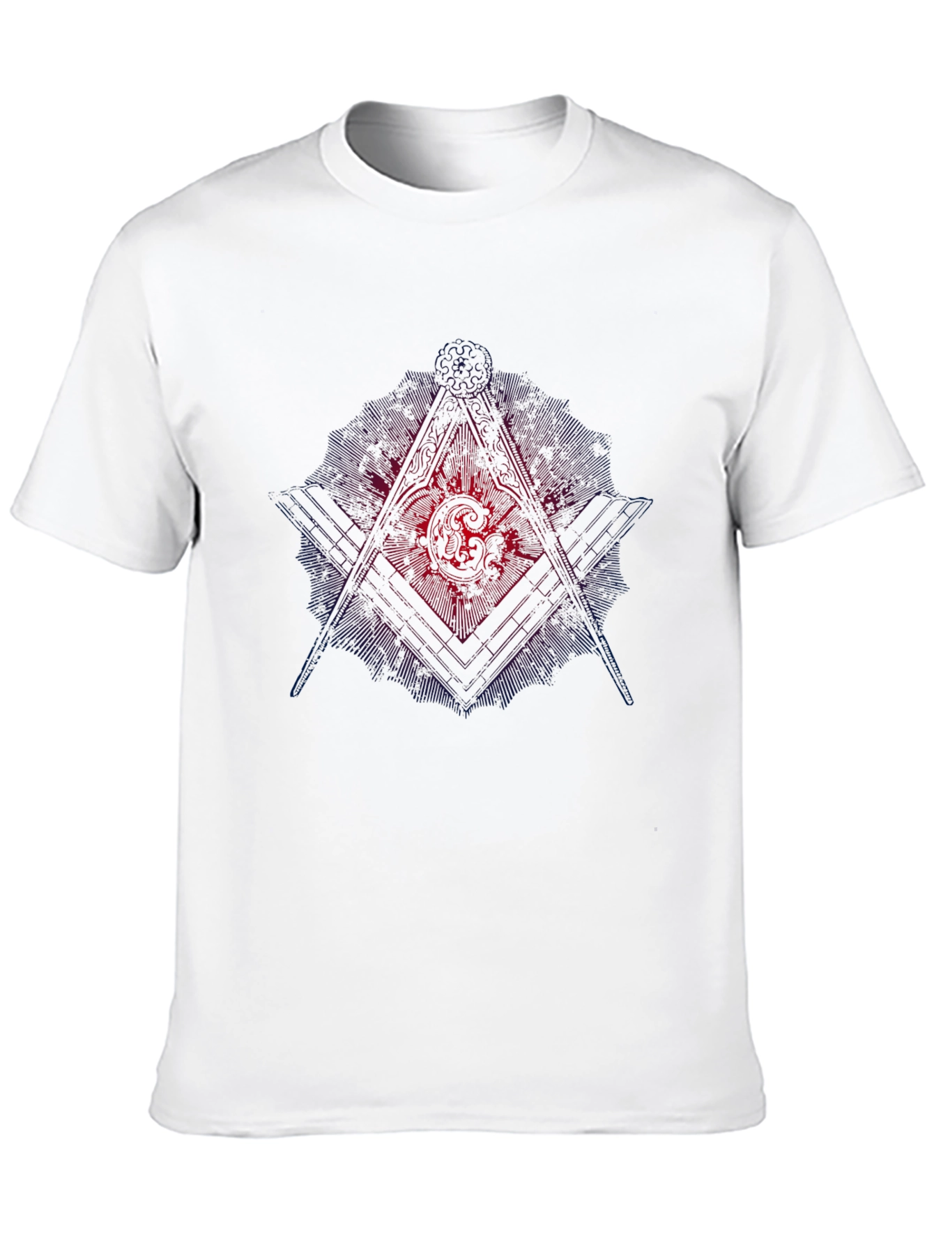 Masonic Graphic Black T-Shirt