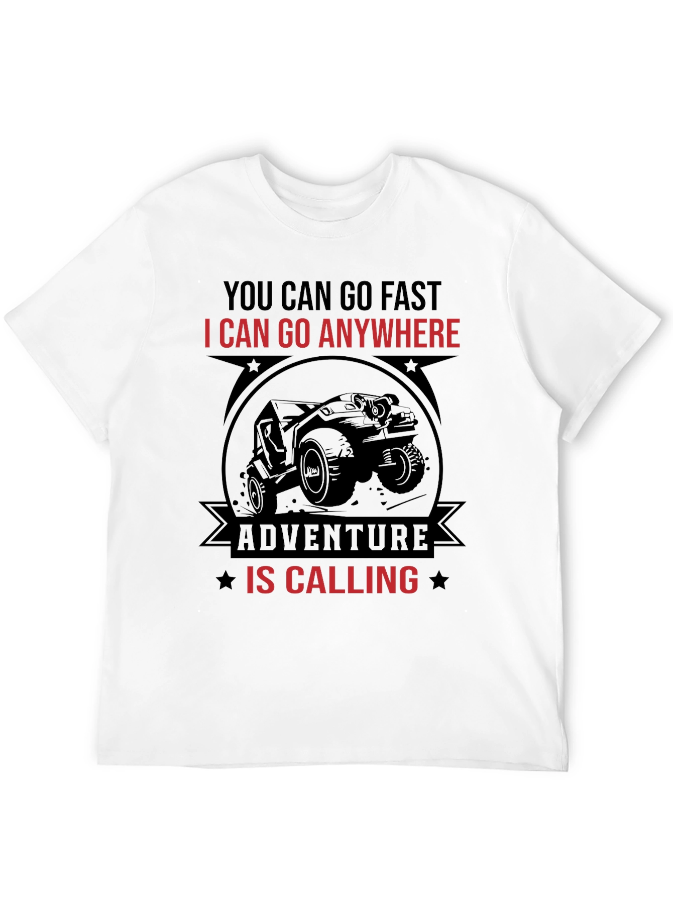 Adventure Awaits Mens Graphic T-Shirt